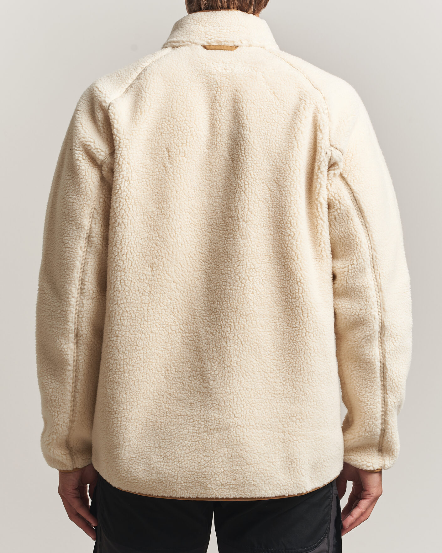 Men | Sweaters & Knitwear | Fjällräven | Vardag Pile Fleece Zip Jacket Chalk White