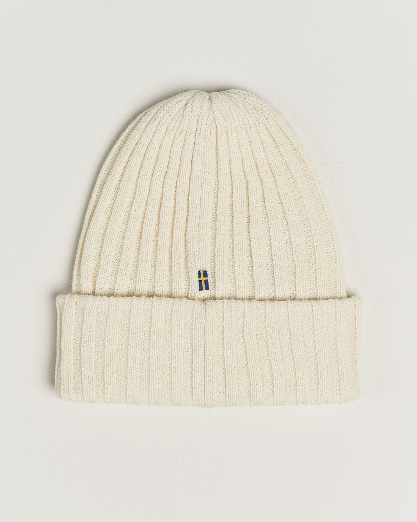 Men | Beanies | Fjällräven | Byron Wool Hat Chalk White