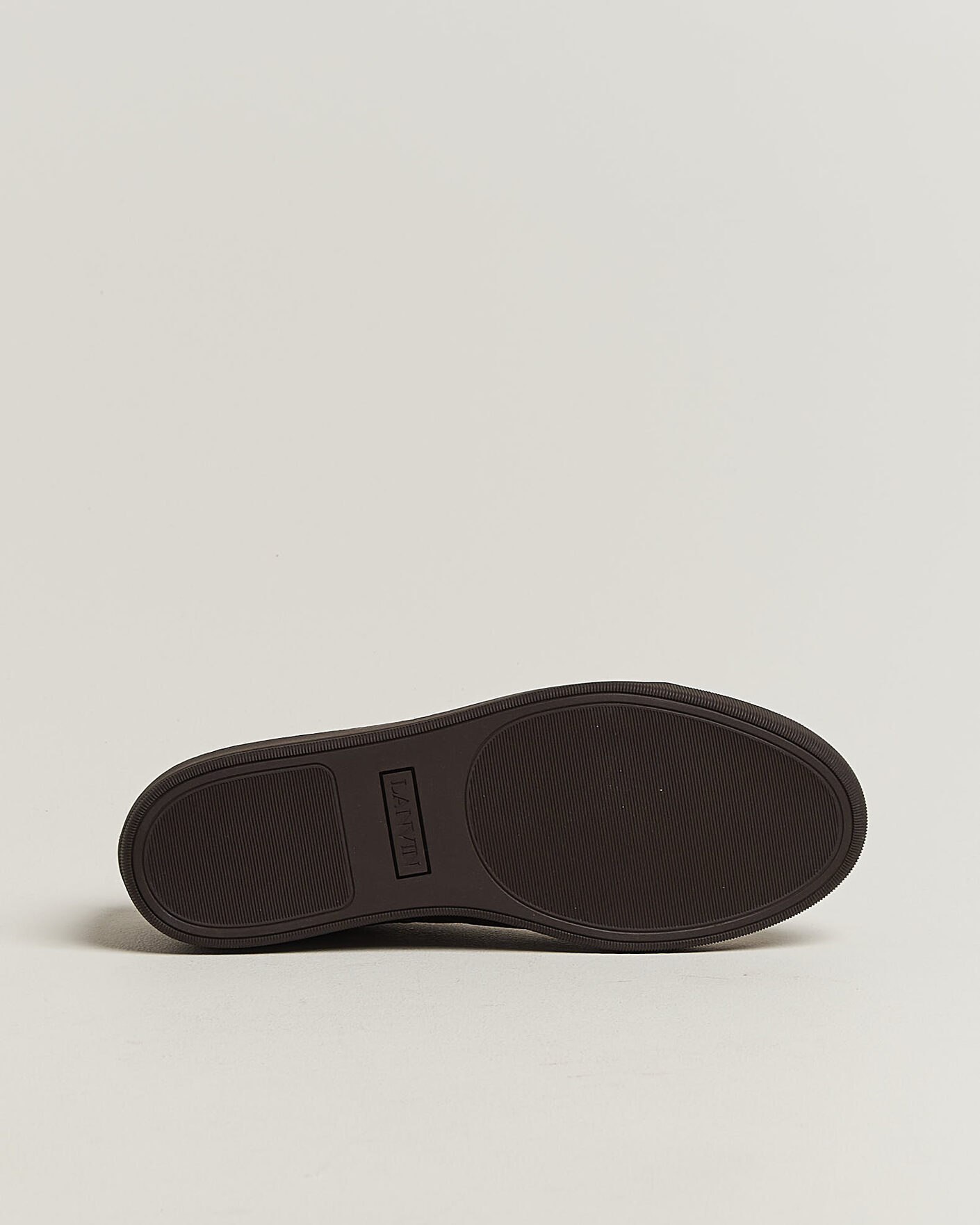 Men | Sneakers | Lanvin | DBB1 Grain Leather Cap Toe Sneaker Brown
