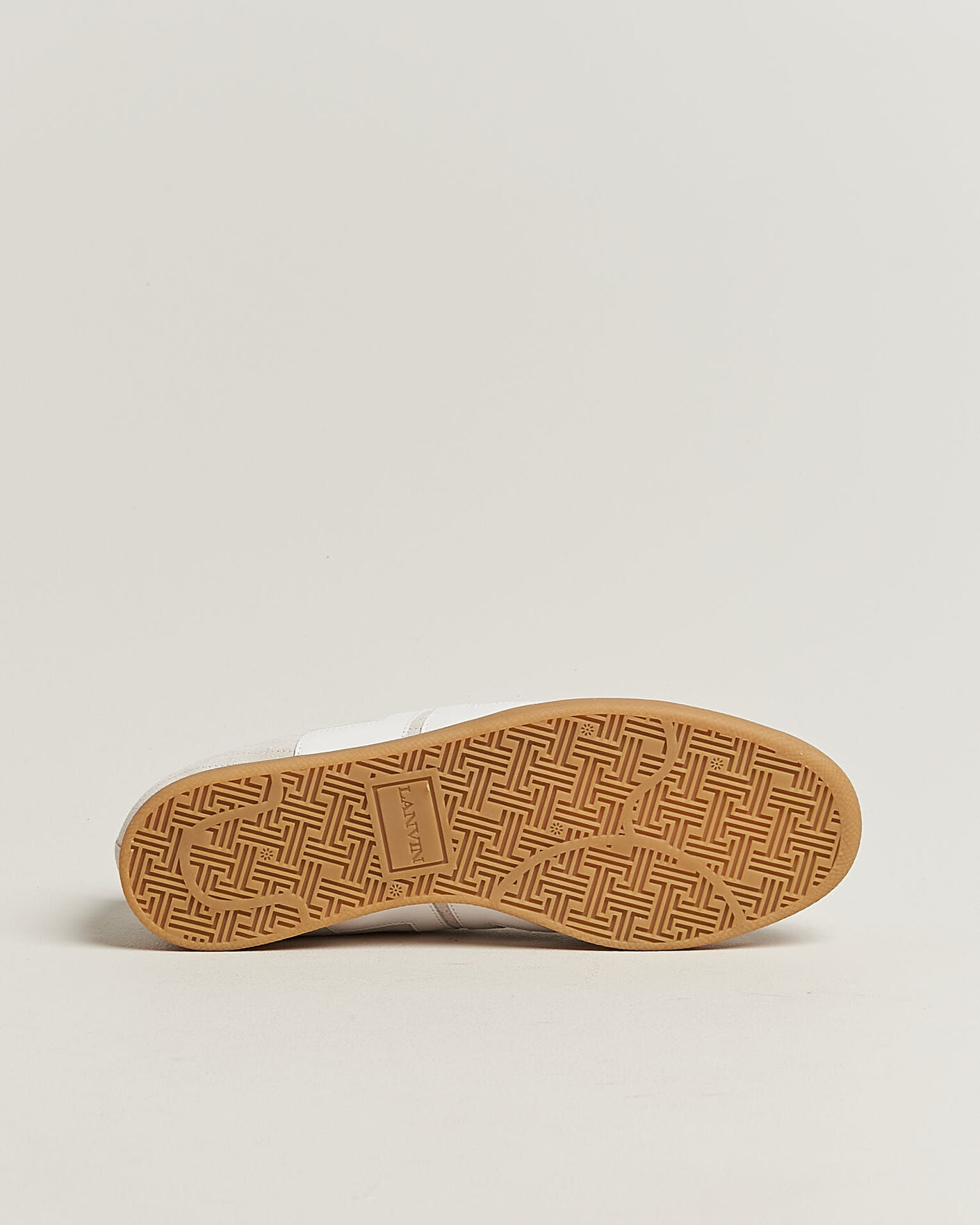 Men | Sneakers | Lanvin | Glen Leather Sneakers White