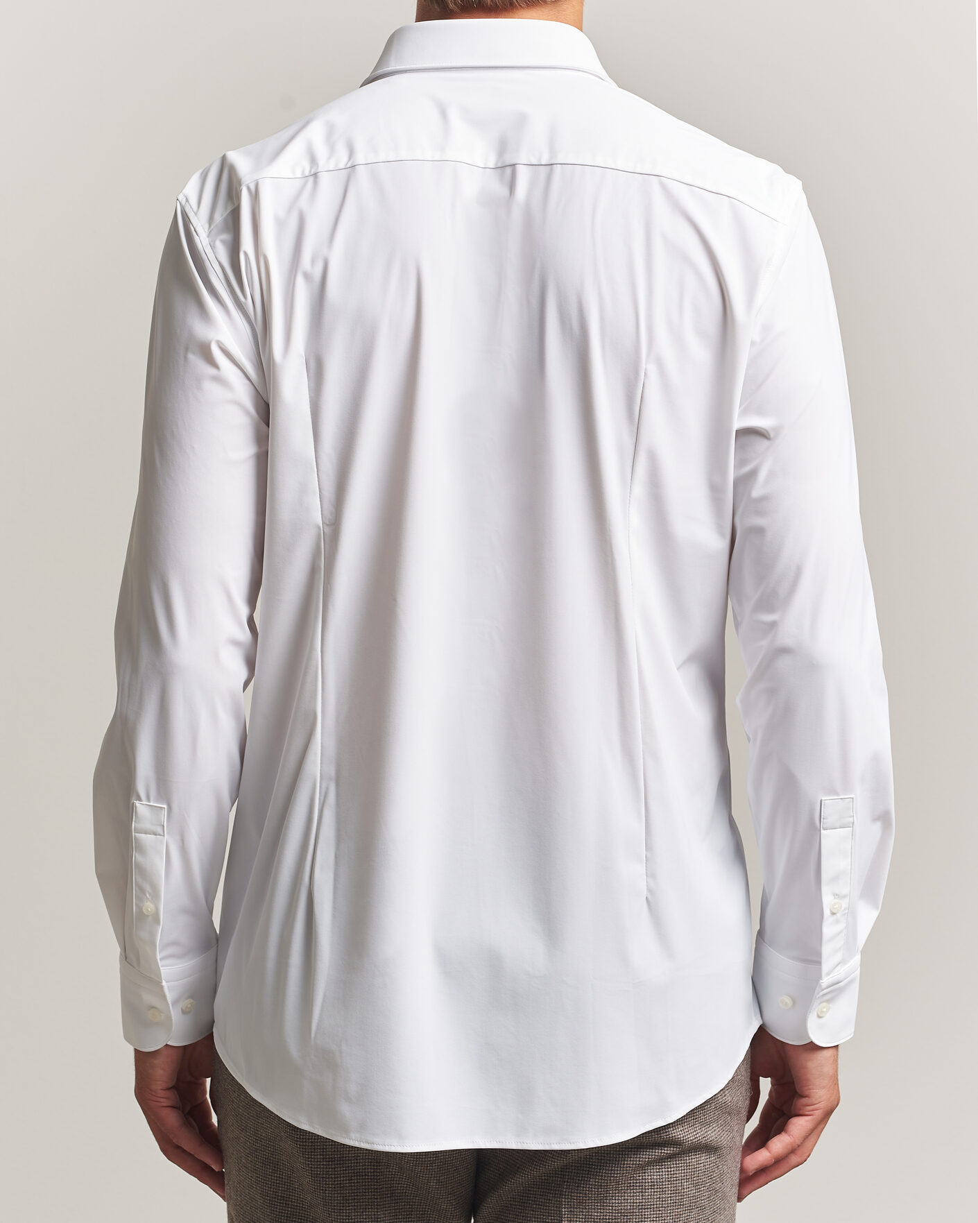 Men | Shirts | BOSS BLACK | Hank 4-Way Stretch Shirt White