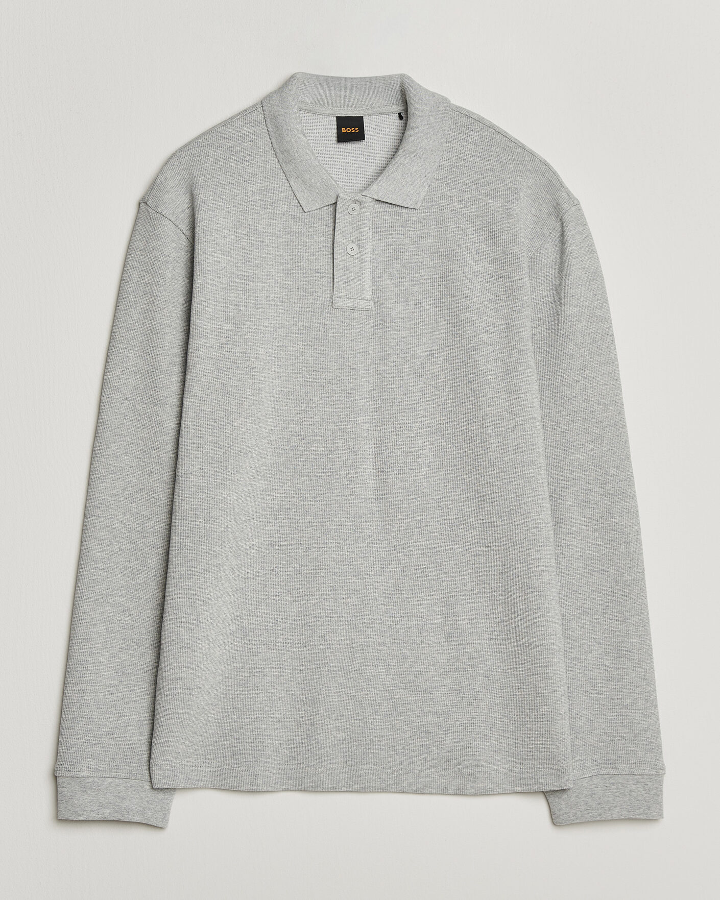 Men | Sweaters & Knitwear | BOSS ORANGE | Petempesto Polo Sweater Open Grey