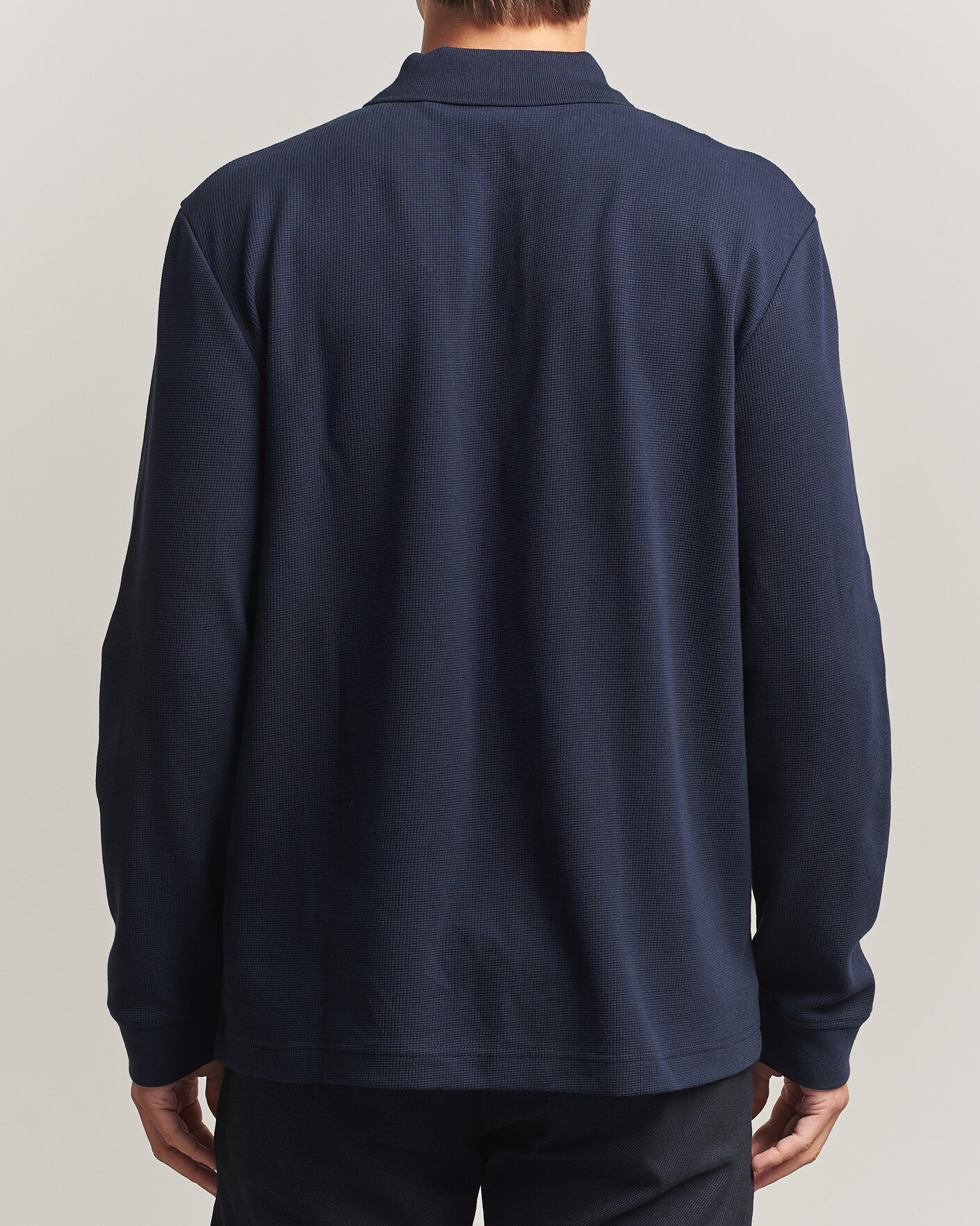 Men | Sweaters & Knitwear | BOSS ORANGE | Petempesto Polo Sweater Dark Blue