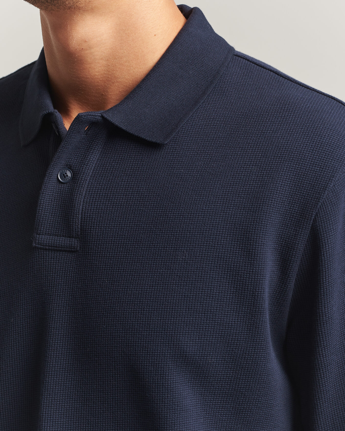 Men | Sweaters & Knitwear | BOSS ORANGE | Petempesto Polo Sweater Dark Blue
