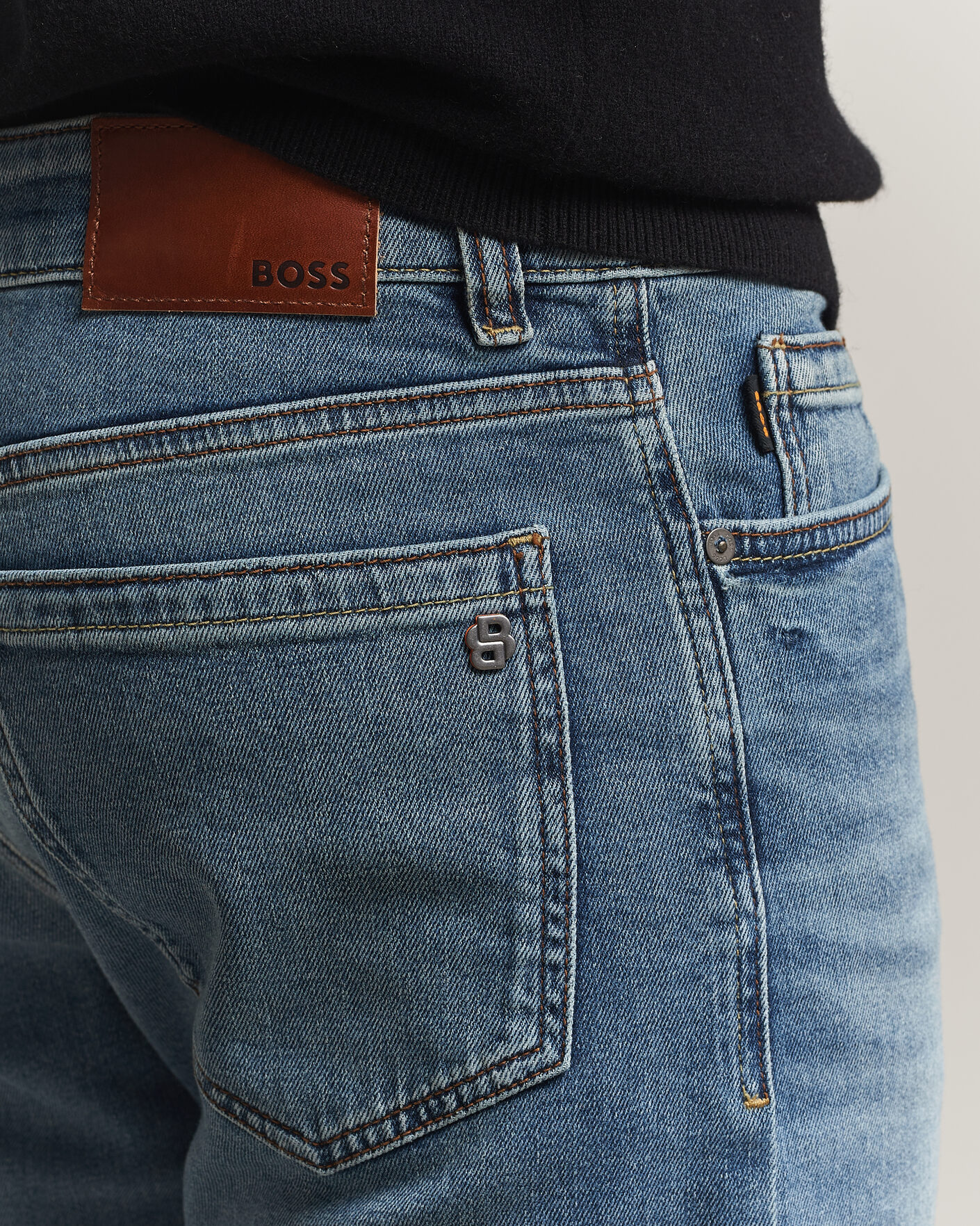 Men | Jeans | BOSS ORANGE | Ogden Regular Fit Jeans Medium Blue