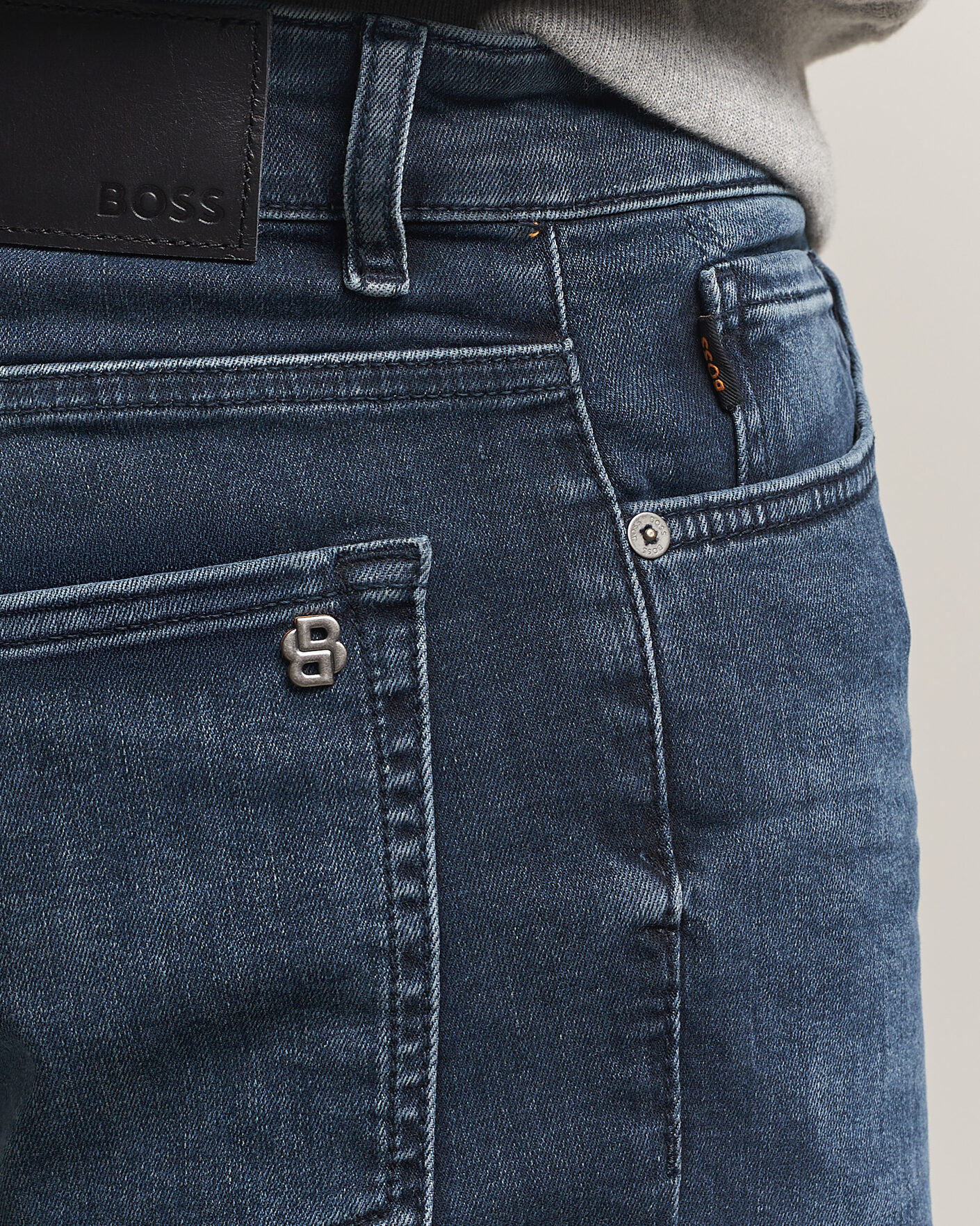 Men | Jeans | BOSS ORANGE | Re.Maine Regular Fit Jeans Navy