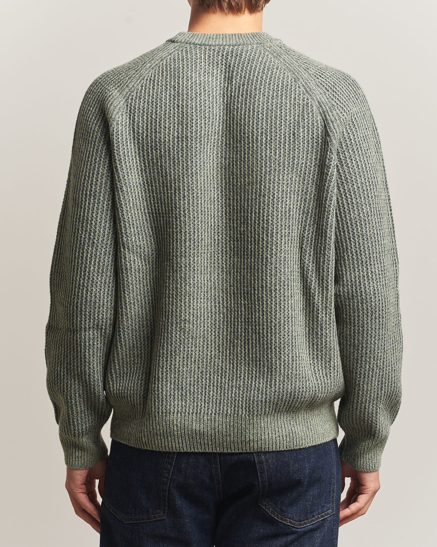 Men | Sweaters & Knitwear | BOSS ORANGE | Kepler Wool Knitted Sweater Open Green