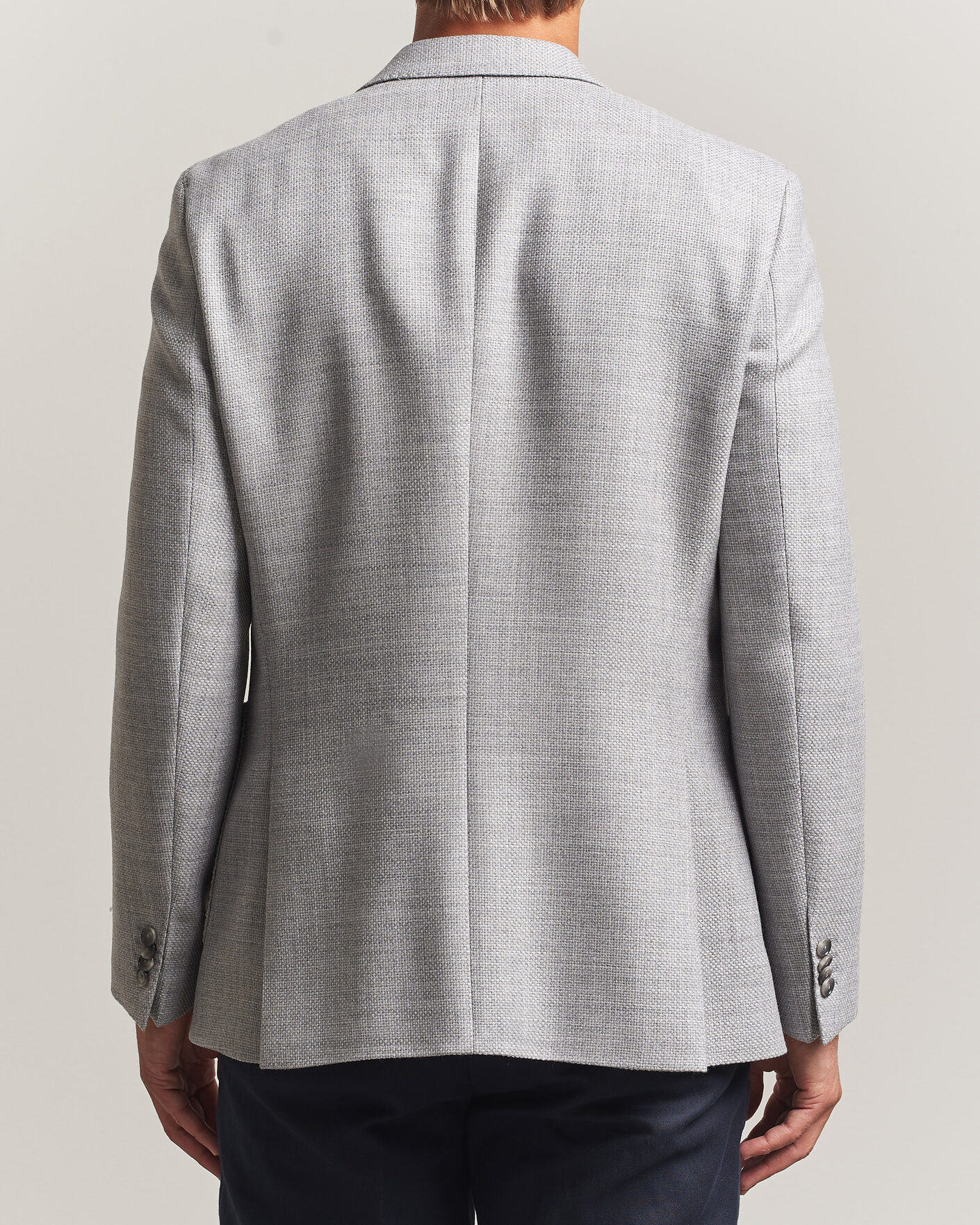 Men | Blazers | BOSS BLACK | Hutson Wool Patch Pocket Blazer Light Grey