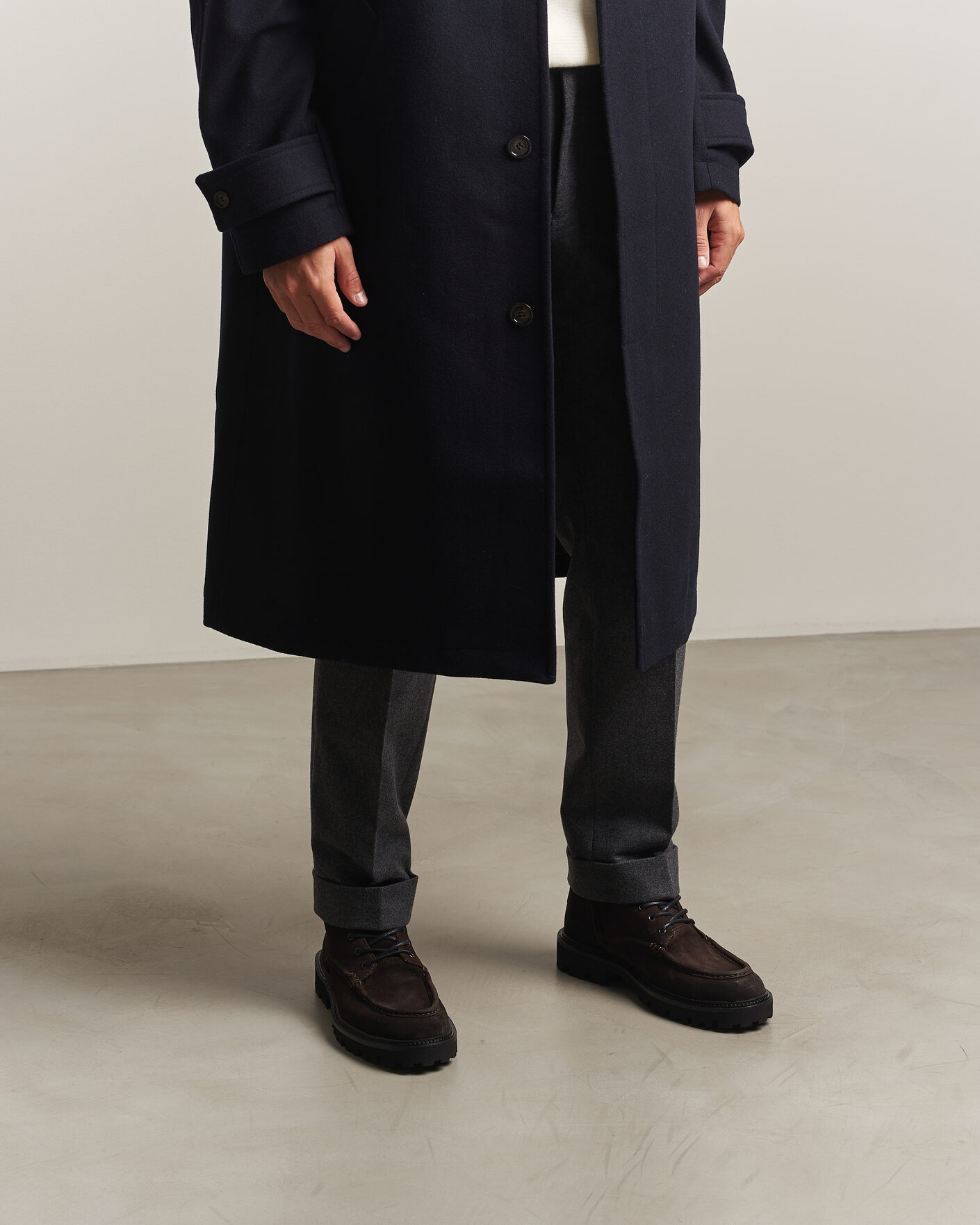 Men | Boots | BOSS BLACK | Julio Suede Boot Dark Brown