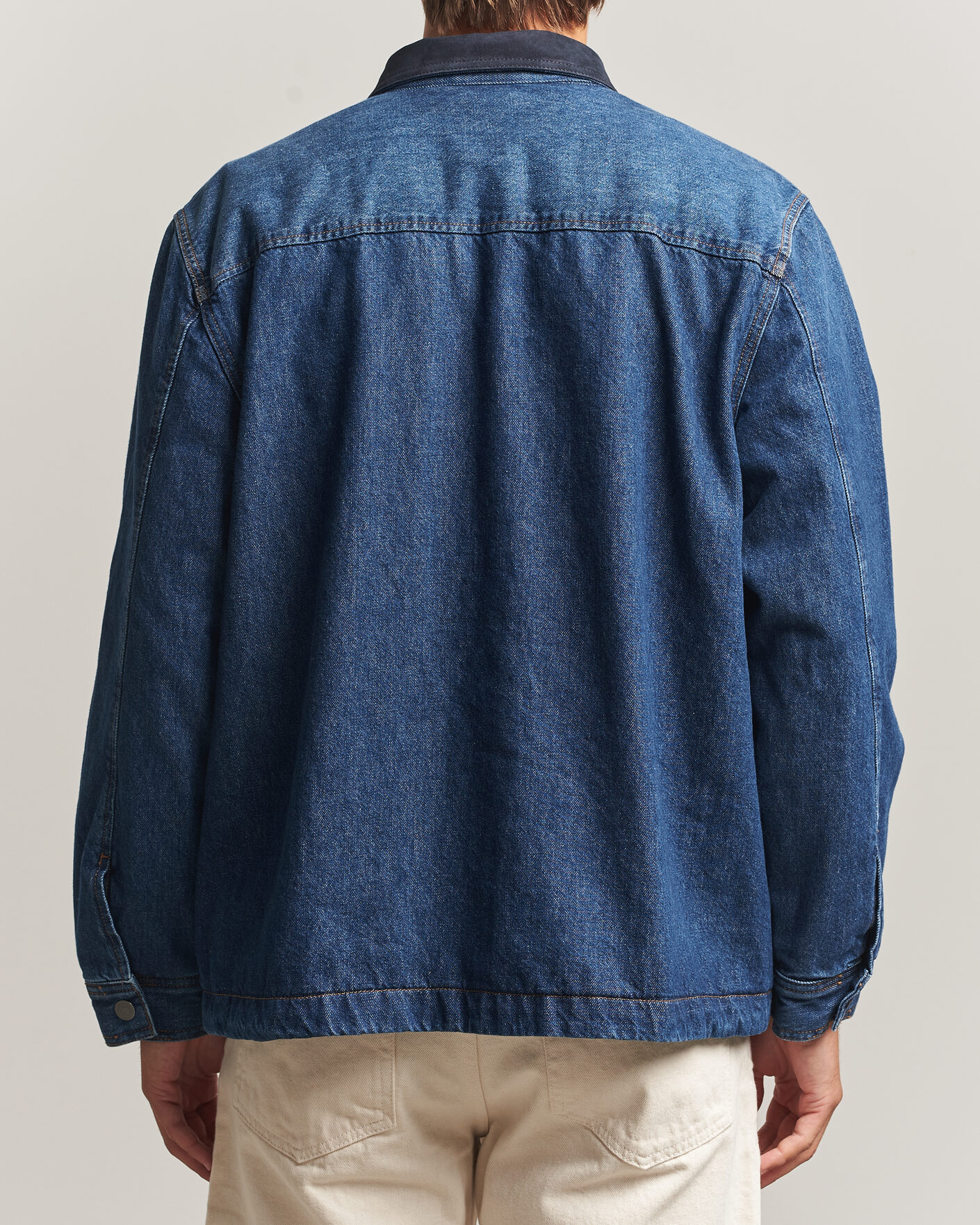 Men | Shirts | BOSS ORANGE | Laredo Denim Overshirt Navy
