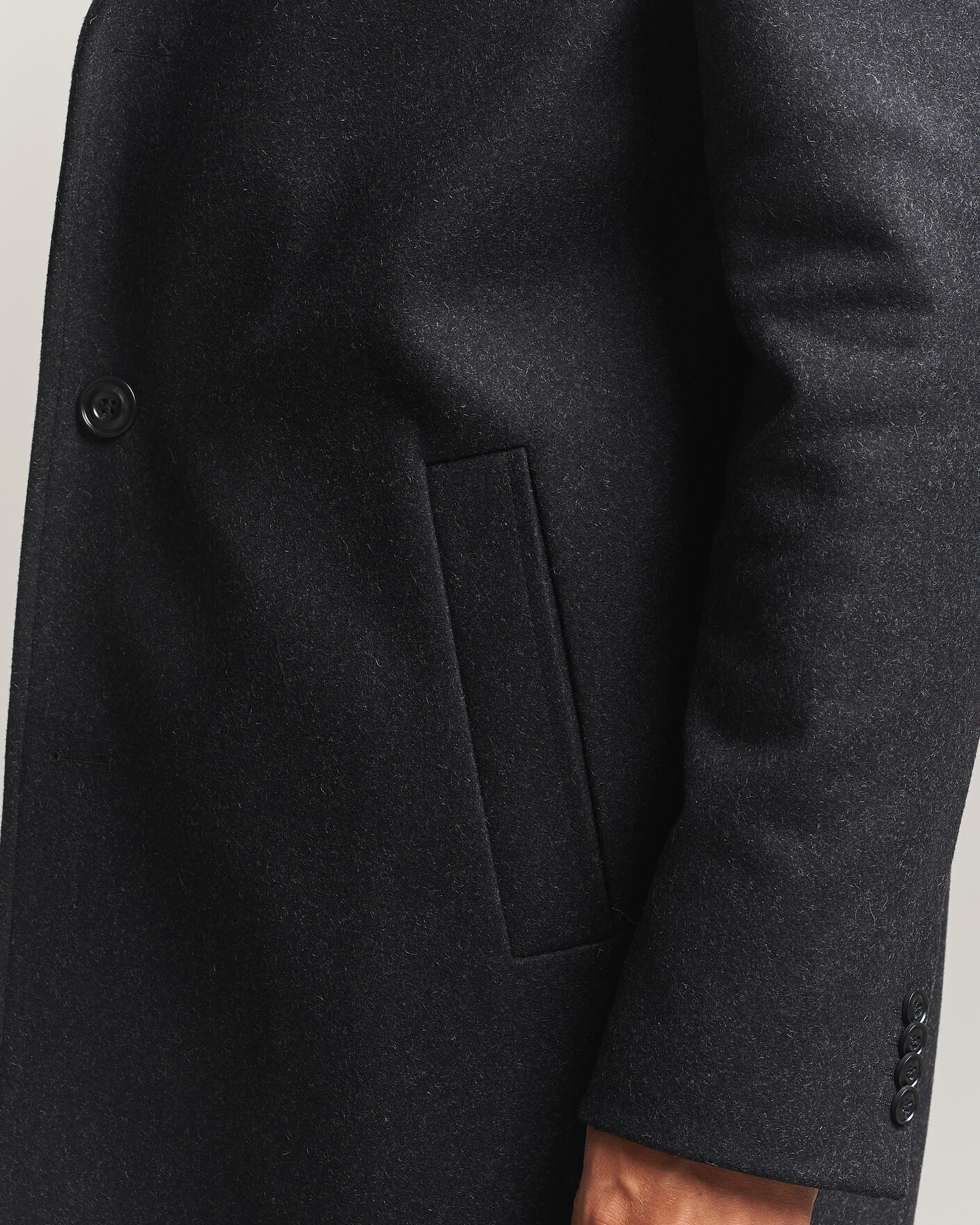 Men | Coats & Jackets | HUGO | Milogan Bib Coat Black
