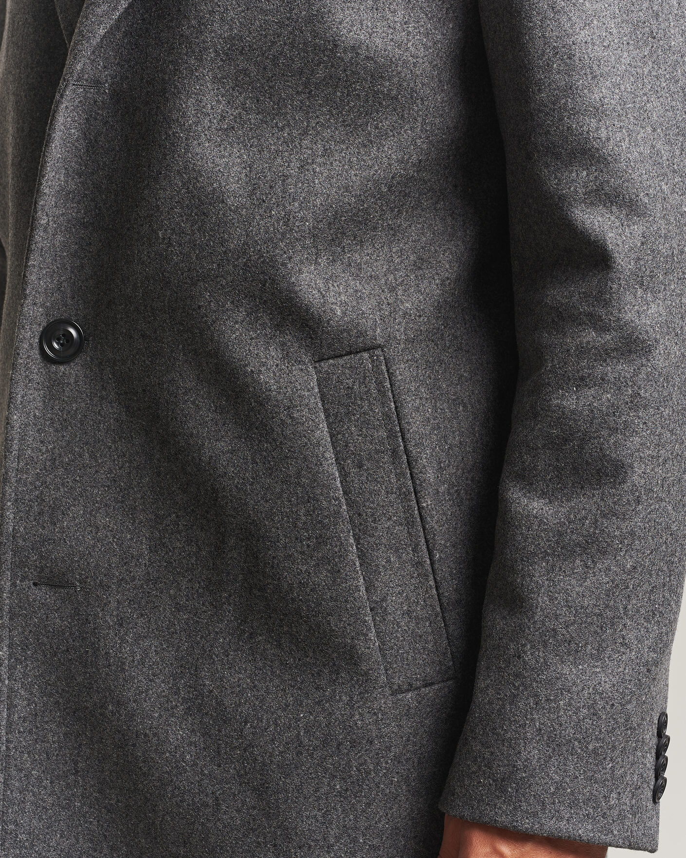 Men | Coats & Jackets | HUGO | Milogan Bib Coat Dark Grey