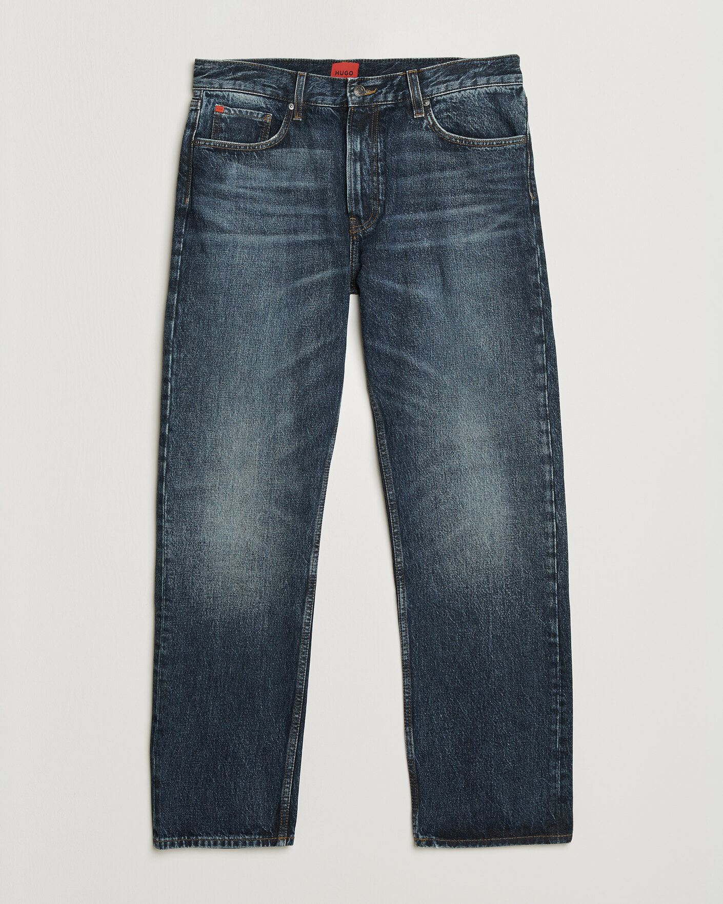 Men | Jeans | HUGO | 840 Regular Fit Jeans Navy