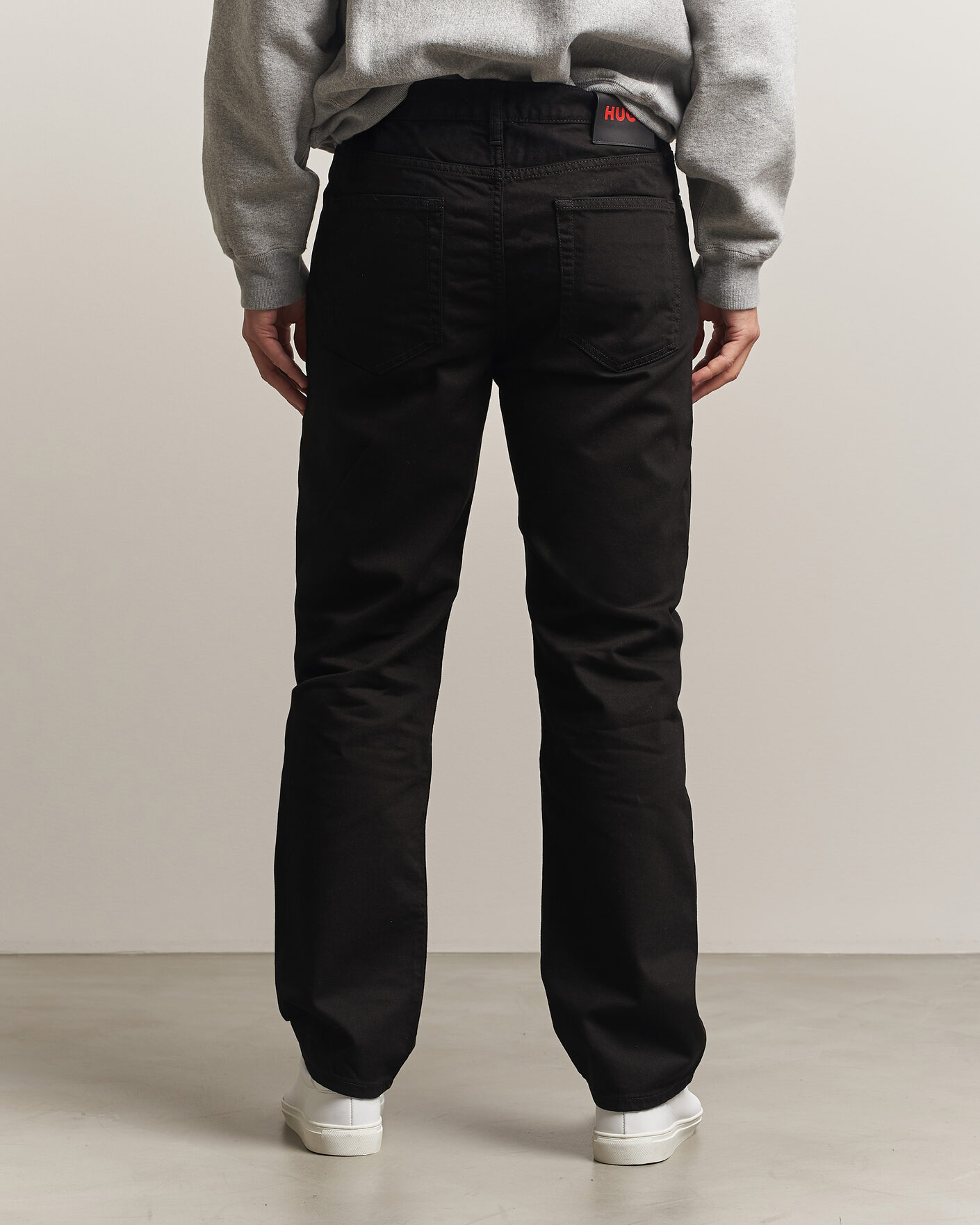 Men | Jeans | HUGO | 840 Regular Fit Jeans Black
