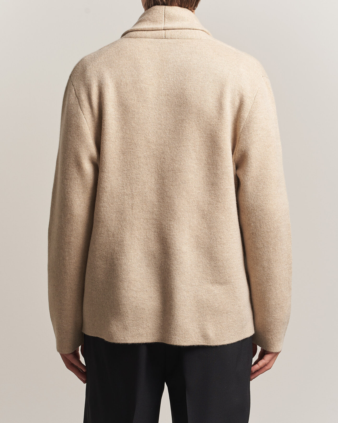 Men | Sweaters & Knitwear | BOSS CAMEL | Fenturo Wool Knitted Cardigan Light Beige