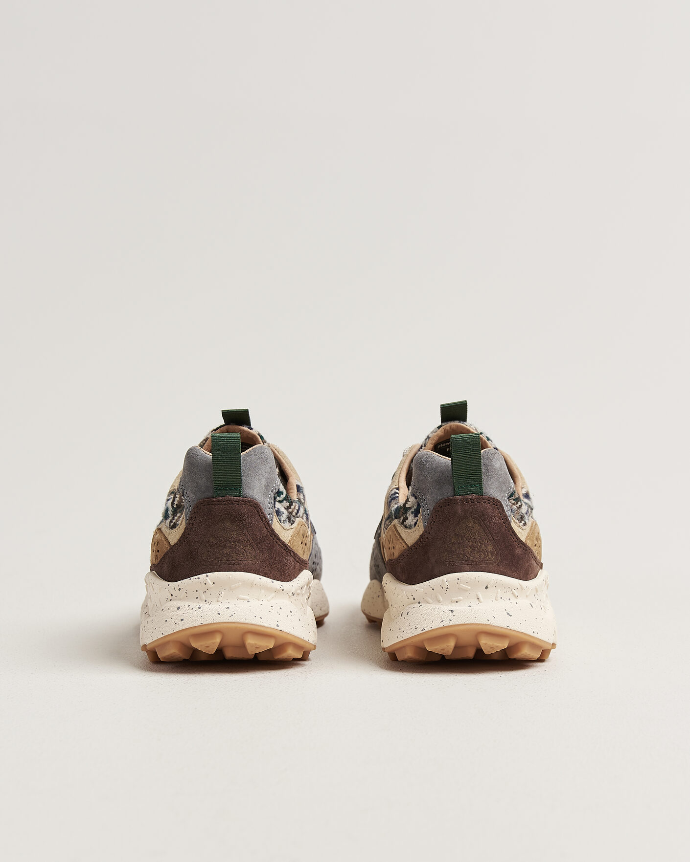 Men | Sneakers | Flower Mountain | Yamano 3 Suede/Houndstooth Sneaker Multi