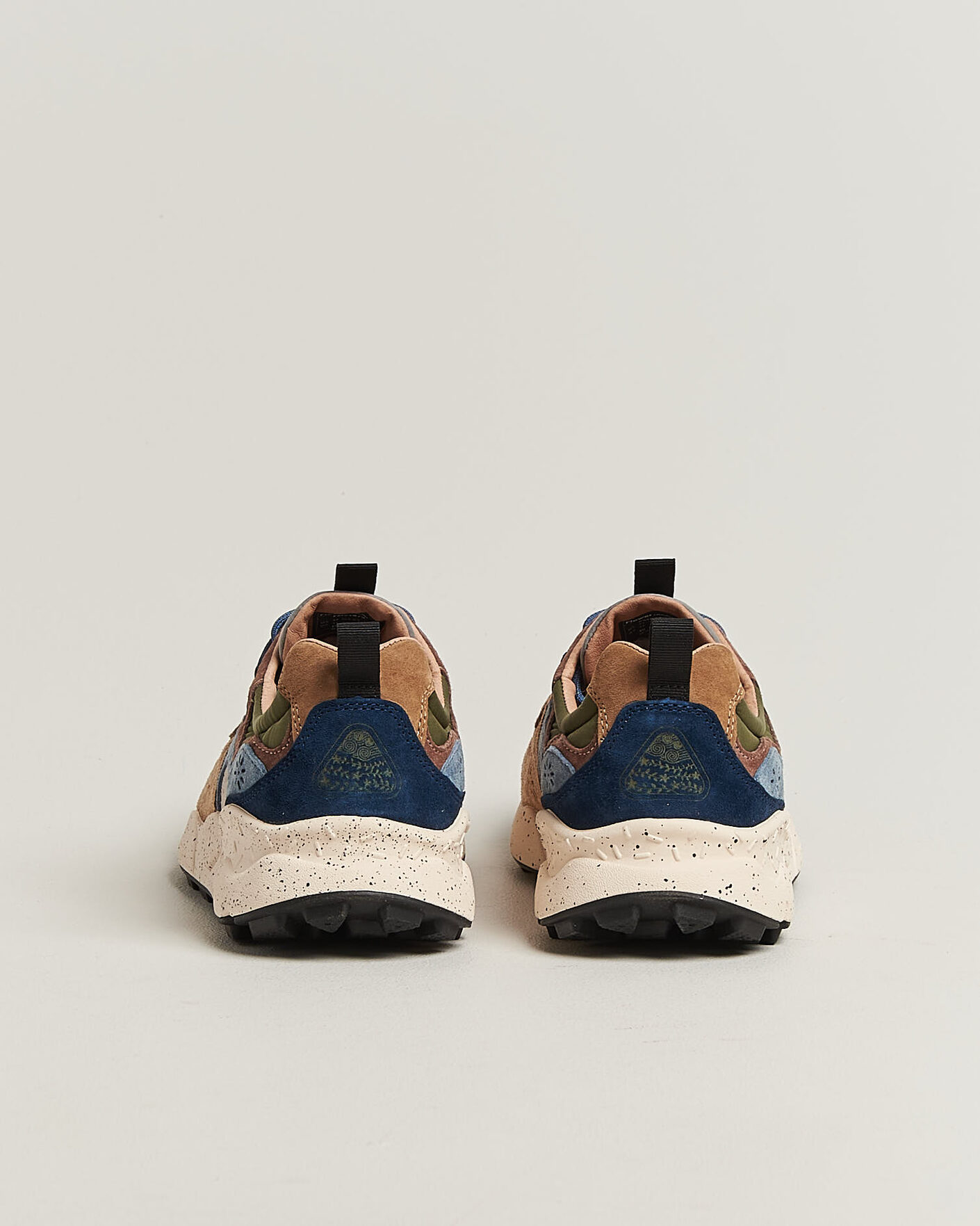 Men | Sneakers | Flower Mountain | Yamano 3 Suede/Nylon Sneaker Navy/Light Brown