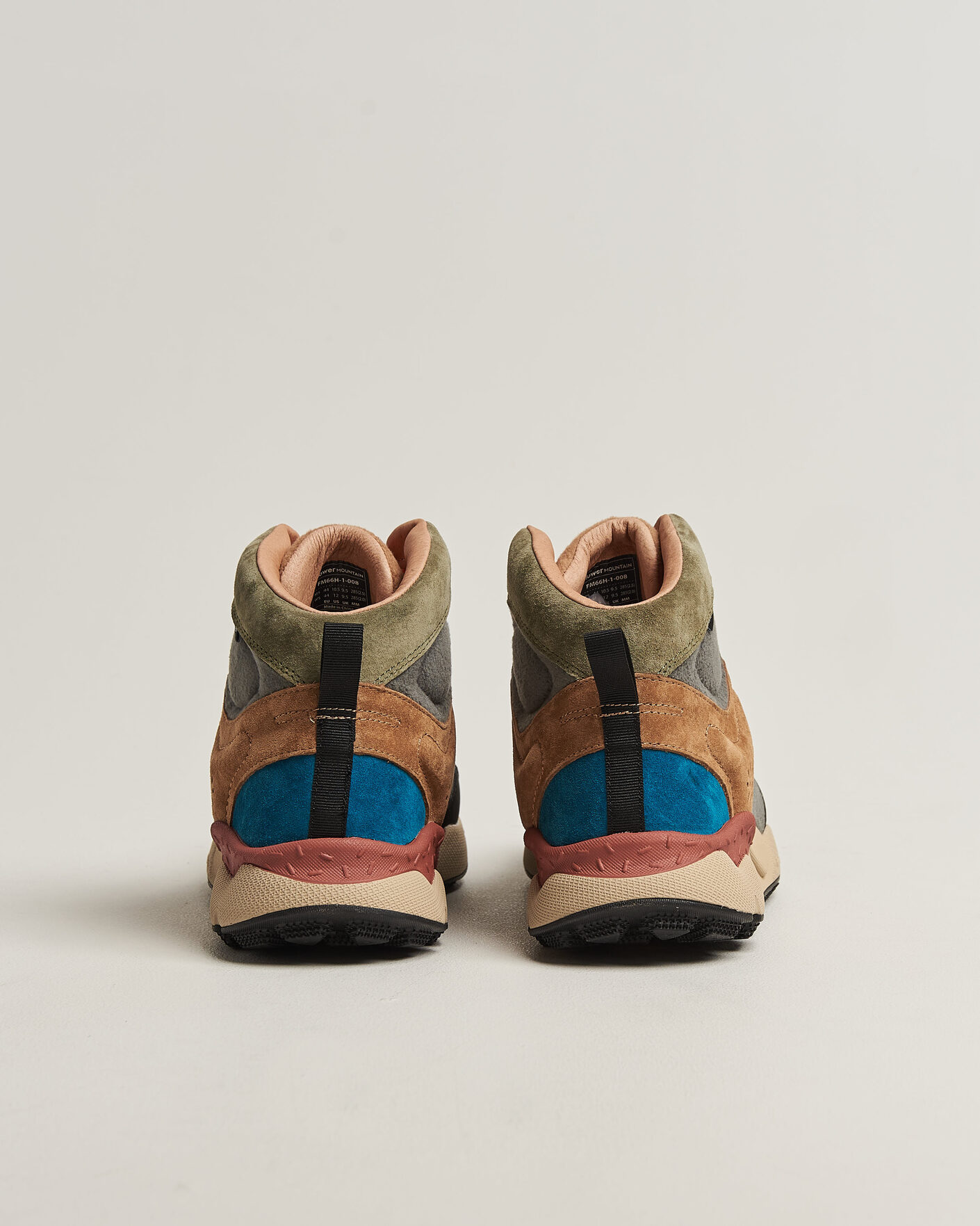Men | Sneakers | Flower Mountain | Back Country Mid Suede/Leather Sneaker Multi
