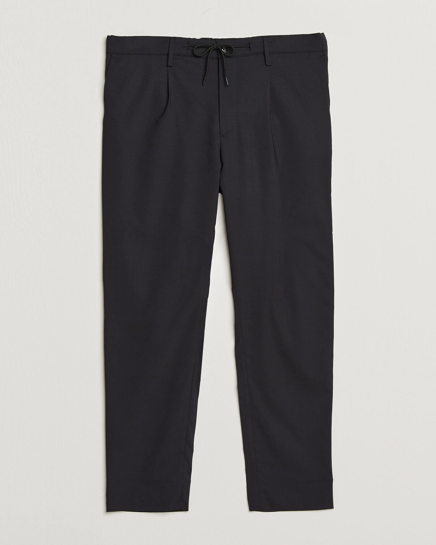 Men | Trousers | J.Lindeberg | Harris Stretch Wool Pants Black