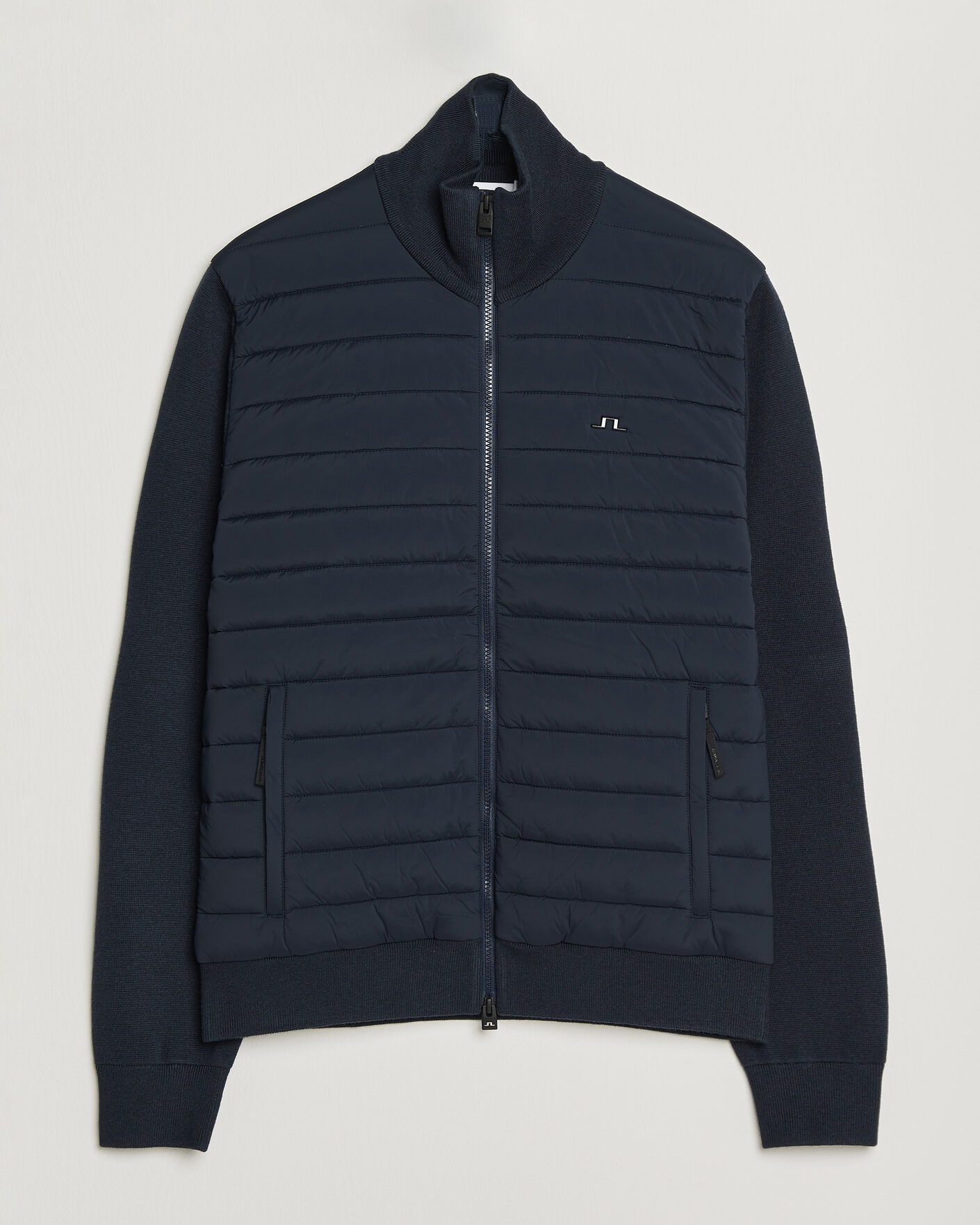 Men | Coats & Jackets | J.Lindeberg | Boen Hybrid Jacket JL Navy