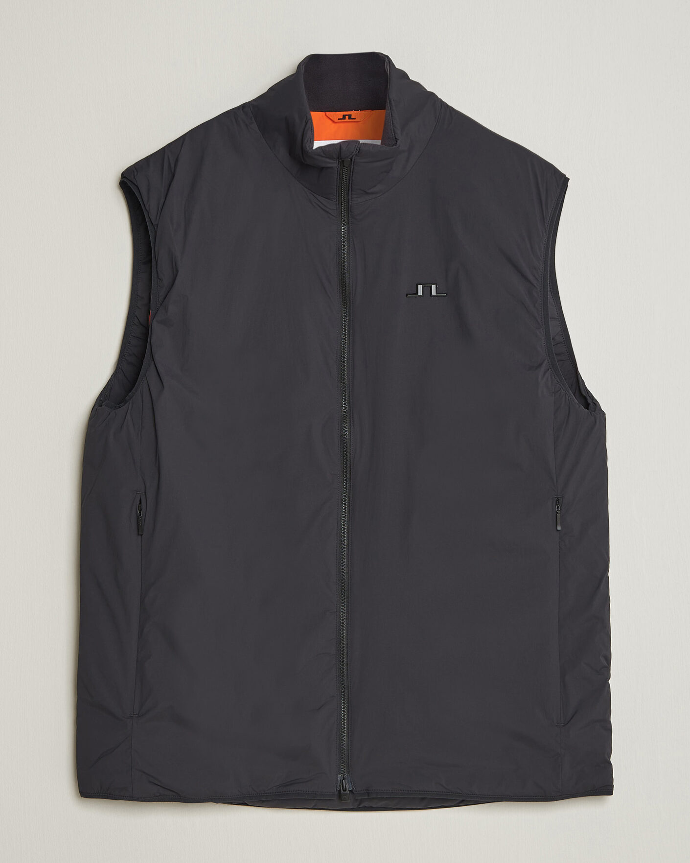 Men | Gilets | J.Lindeberg | Clinton Padded Vest Black