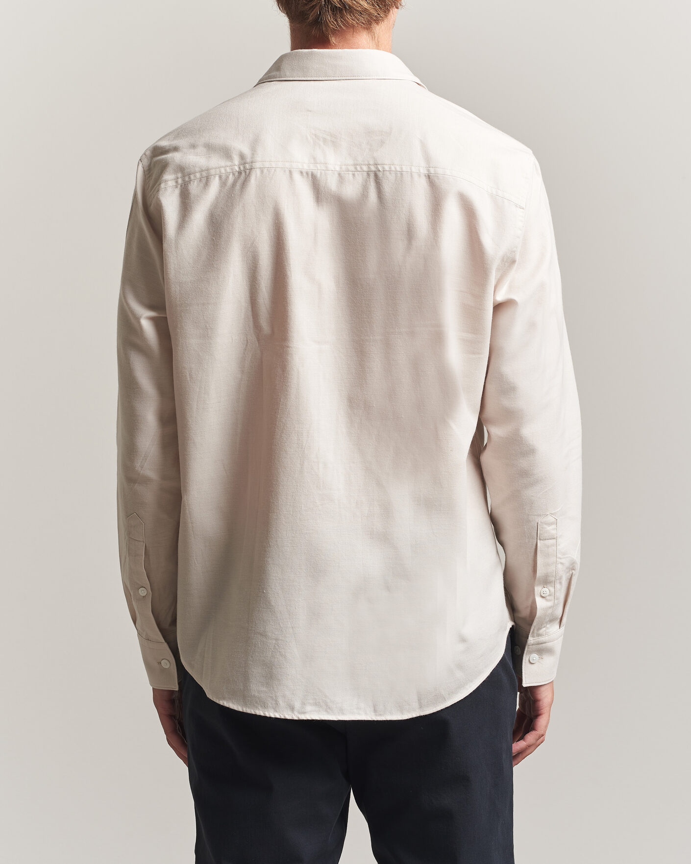 Men | Shirts | J.Lindeberg | Marlon Flannel Shirt Moonbeam