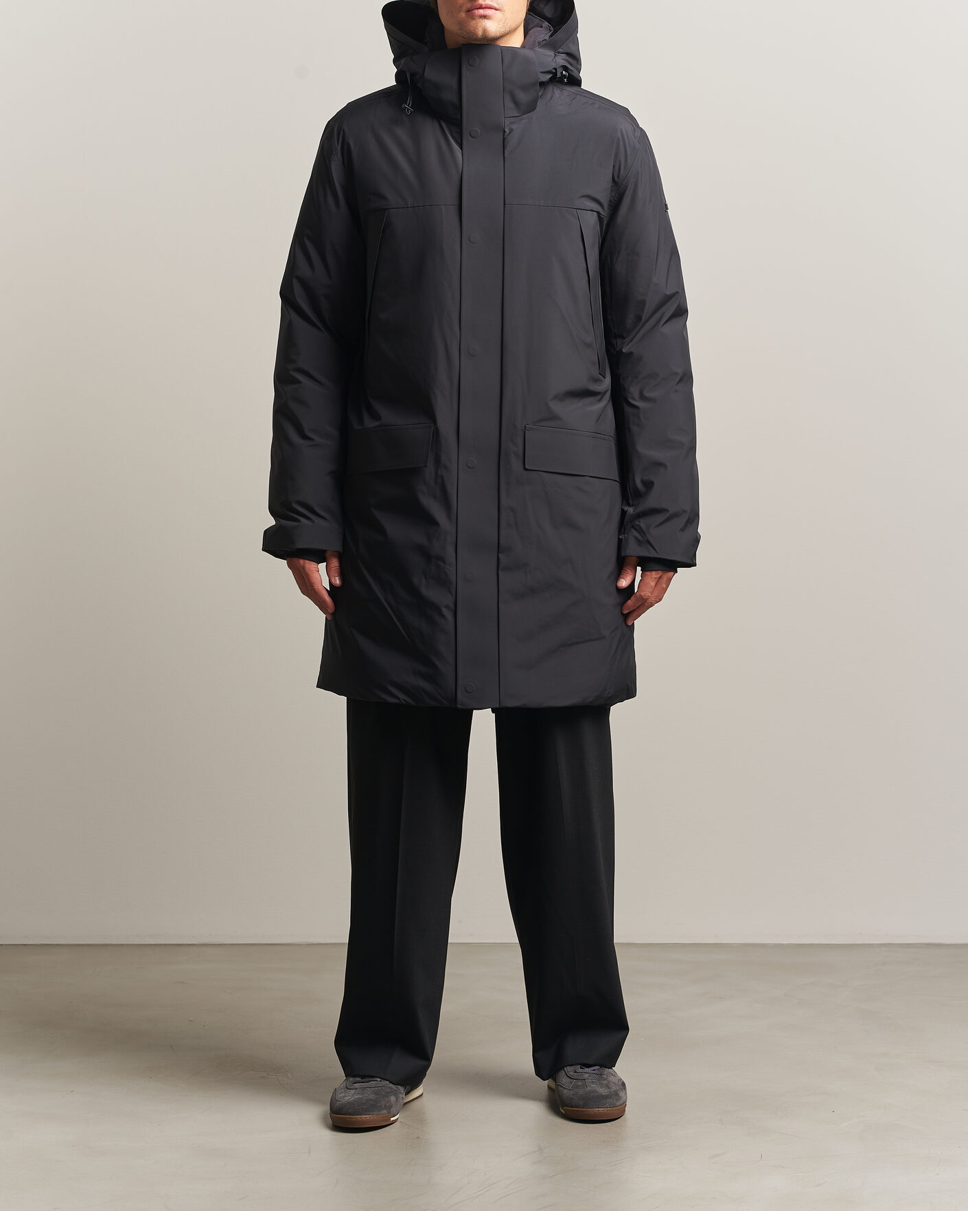 Men | Coats & Jackets | J.Lindeberg | Alon Down Parka Black