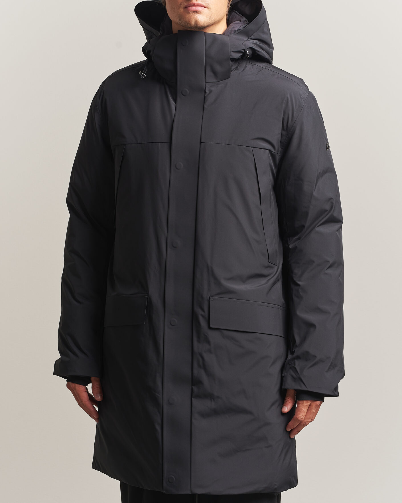 Men | Coats & Jackets | J.Lindeberg | Alon Down Parka Black