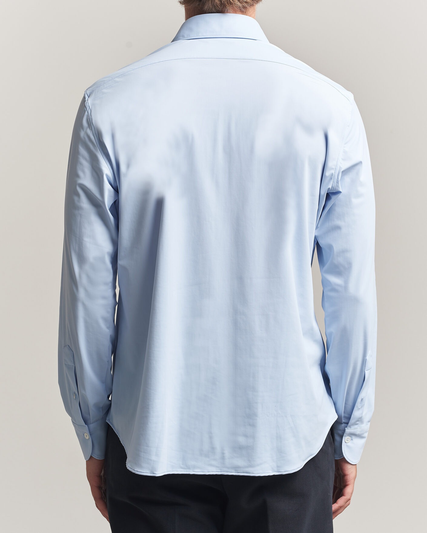 Men | Shirts | Grigio | Jersey Shirt Light Blue