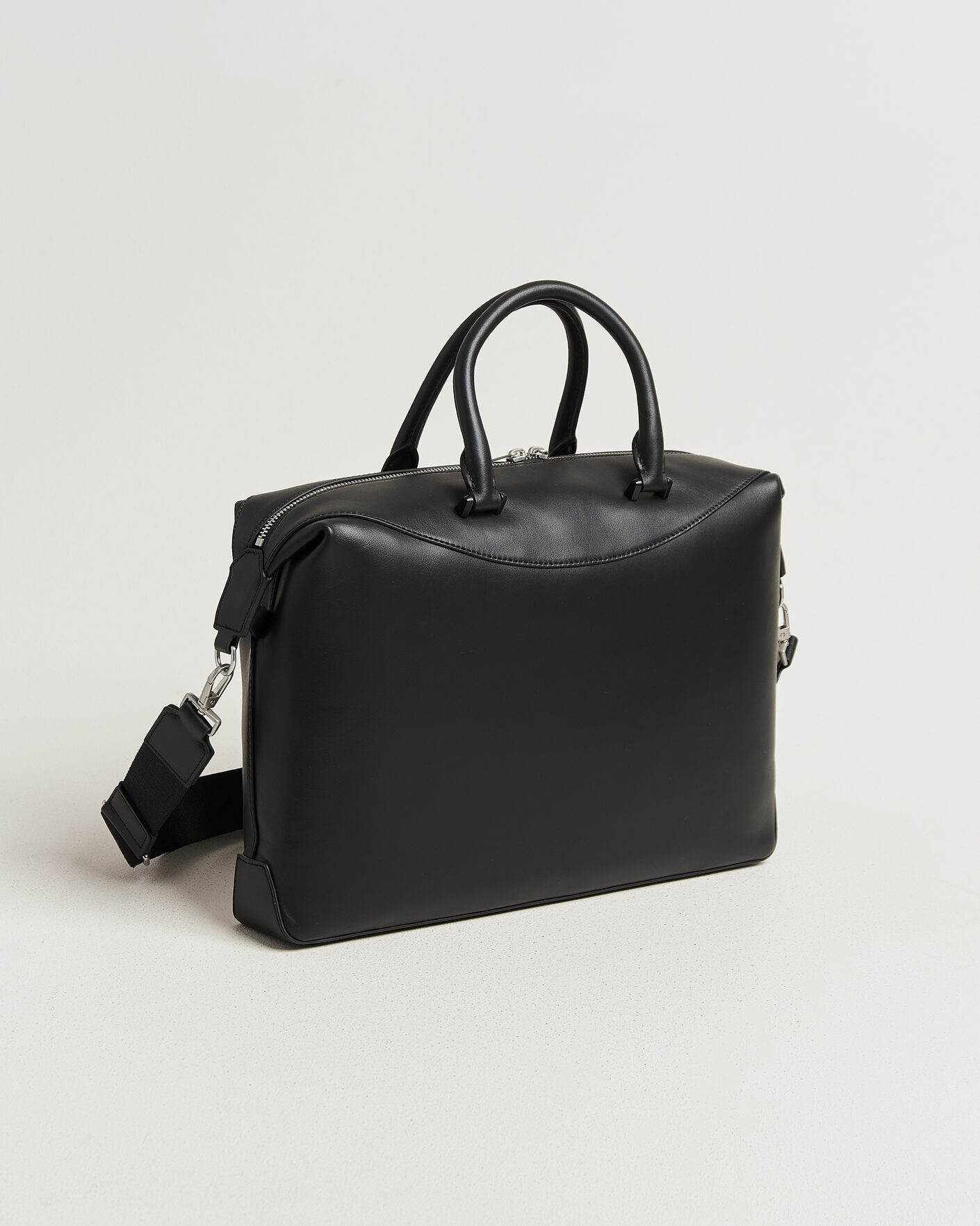 Men | Bags | Paul Smith | Leather Briefcase Black
