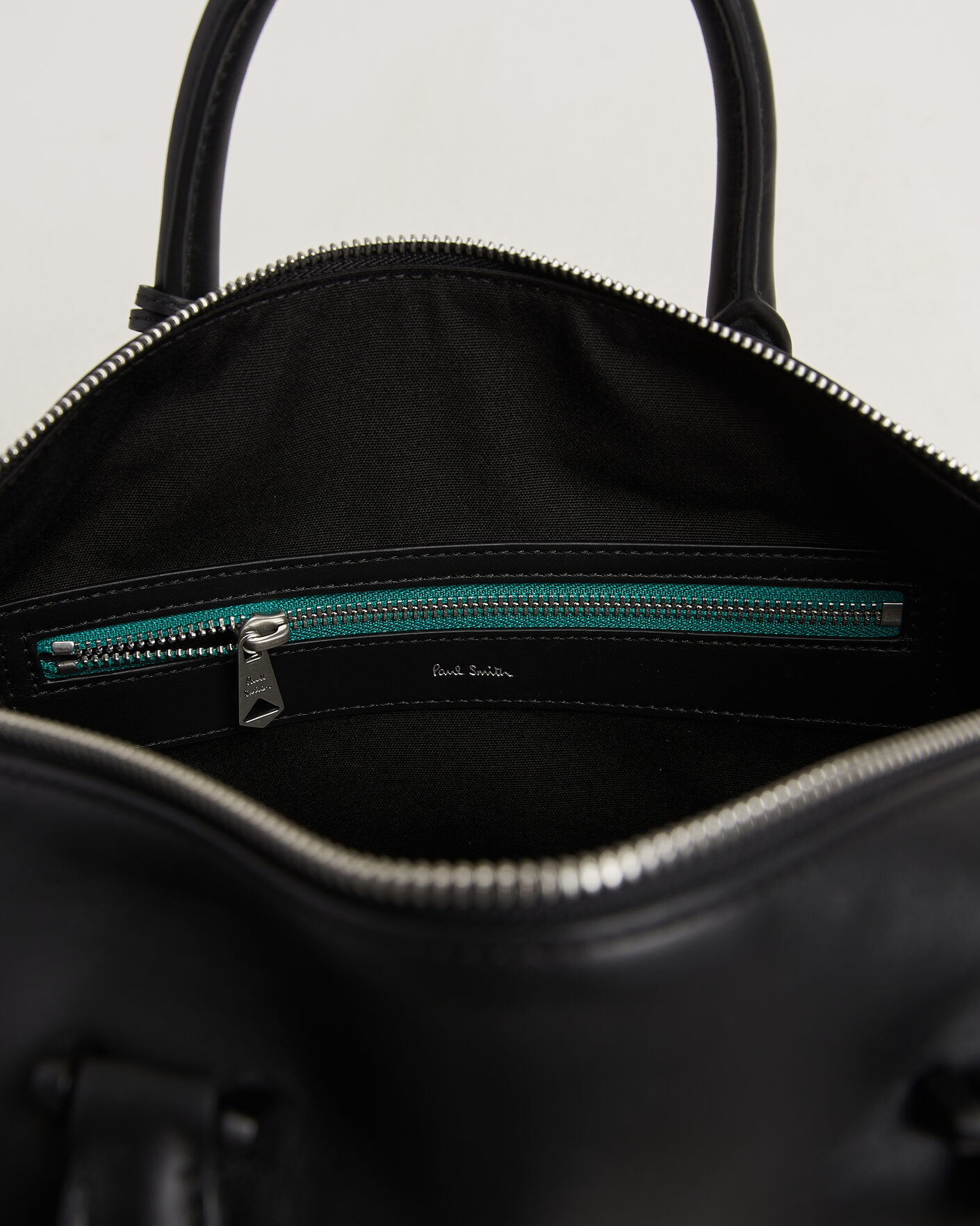 Men | Bags | Paul Smith | Leather Briefcase Black