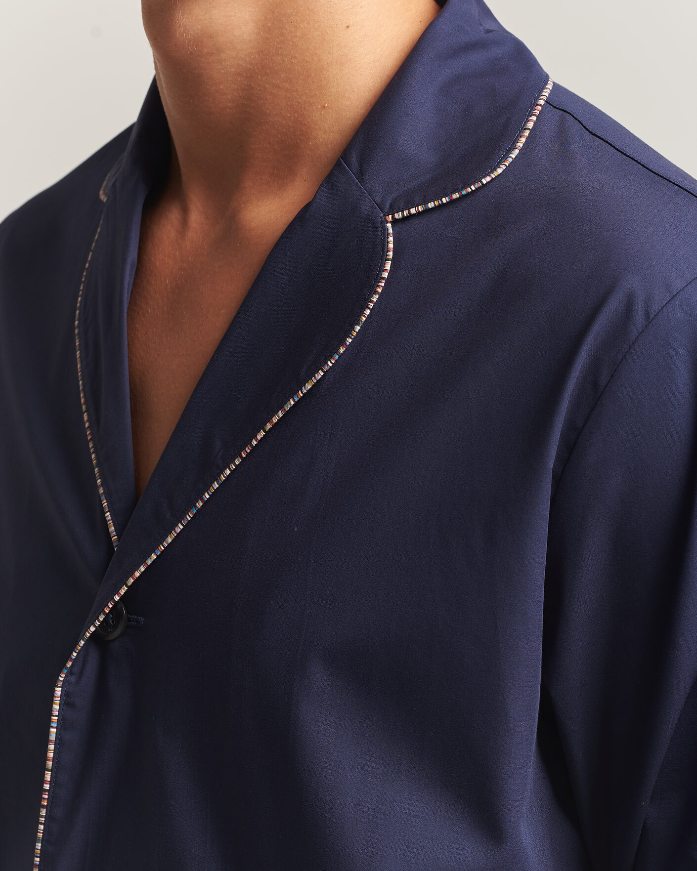 Men | Pyjamas & Robes | Paul Smith | Signature Piped Pyjama Set Navy