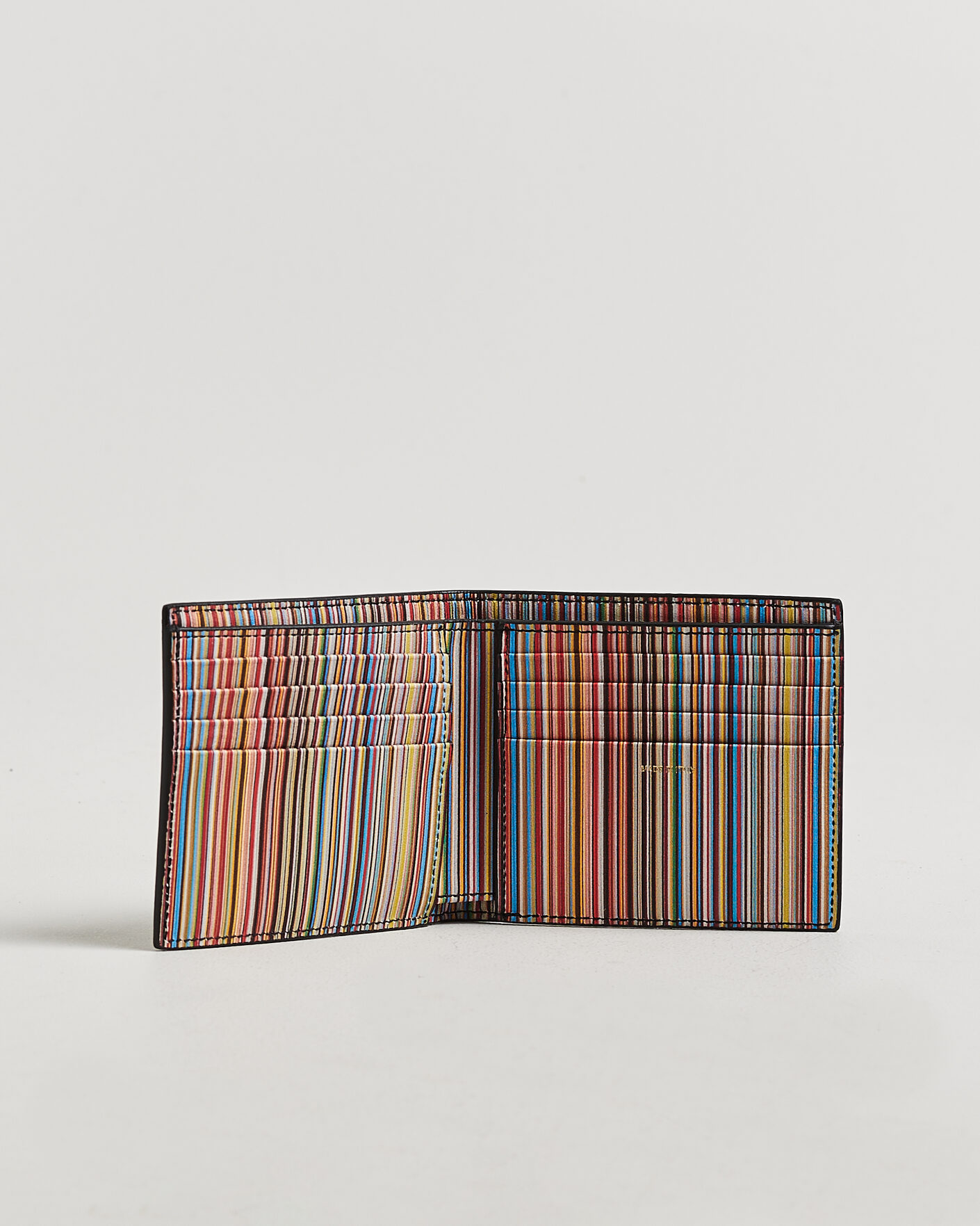 Men | Wallets | Paul Smith | Signature Stripe Billfold Black