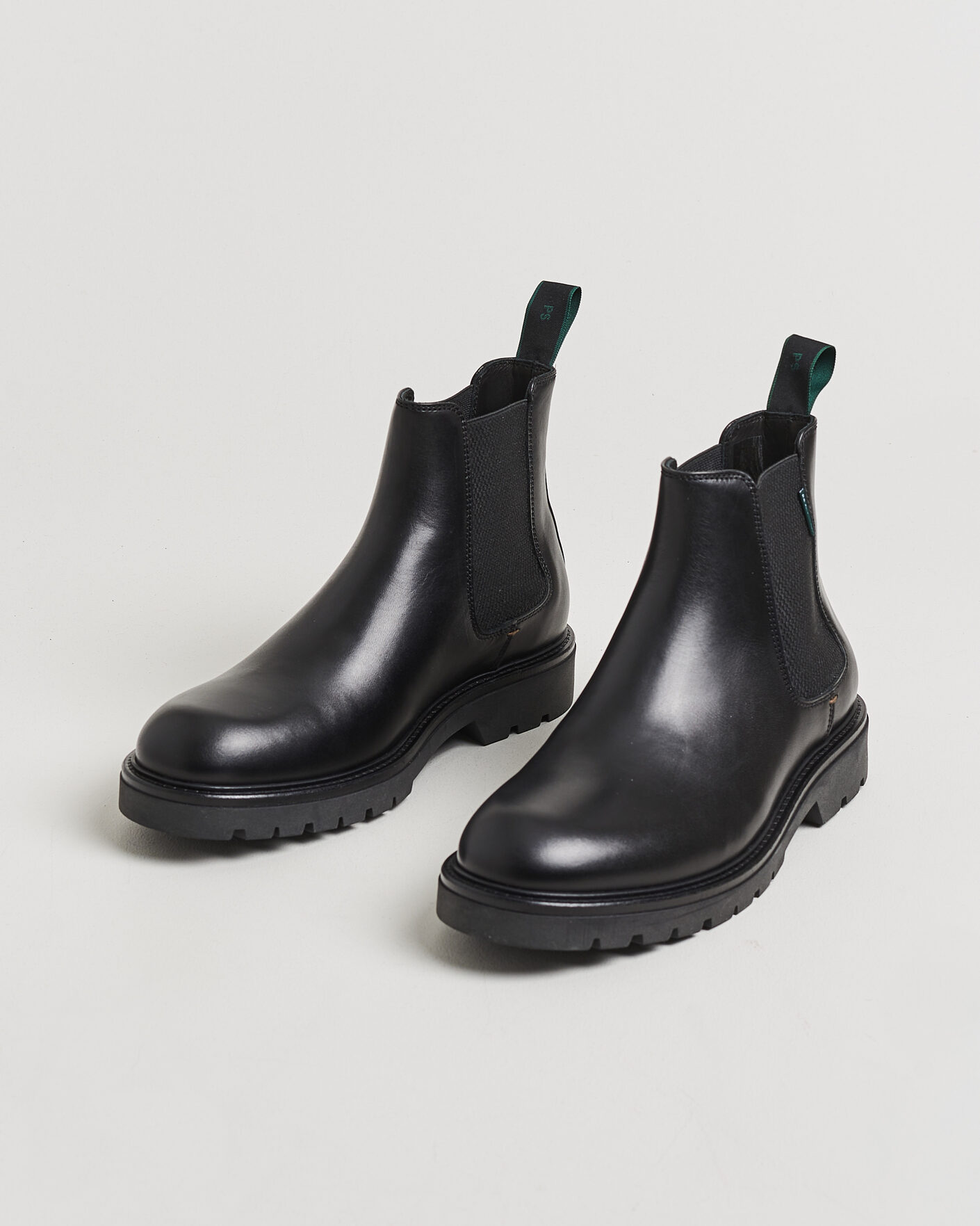 Men | Boots | PS Paul Smith | Xenon Leather Chelsea Boot Black