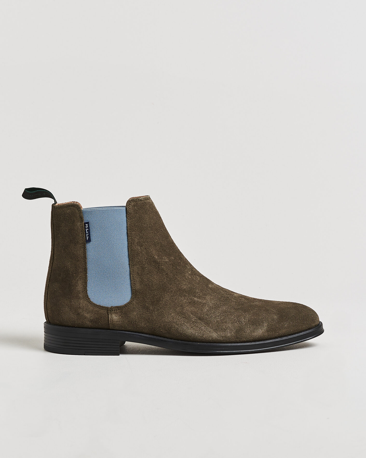 Men | Boots | PS Paul Smith | Augustus Suede Chelsea Boot Khaki