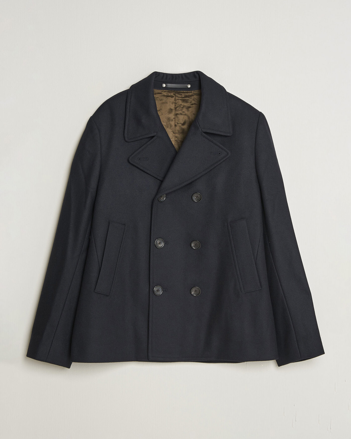 Men | Coats & Jackets | PS Paul Smith | Wool Peacoat Navy