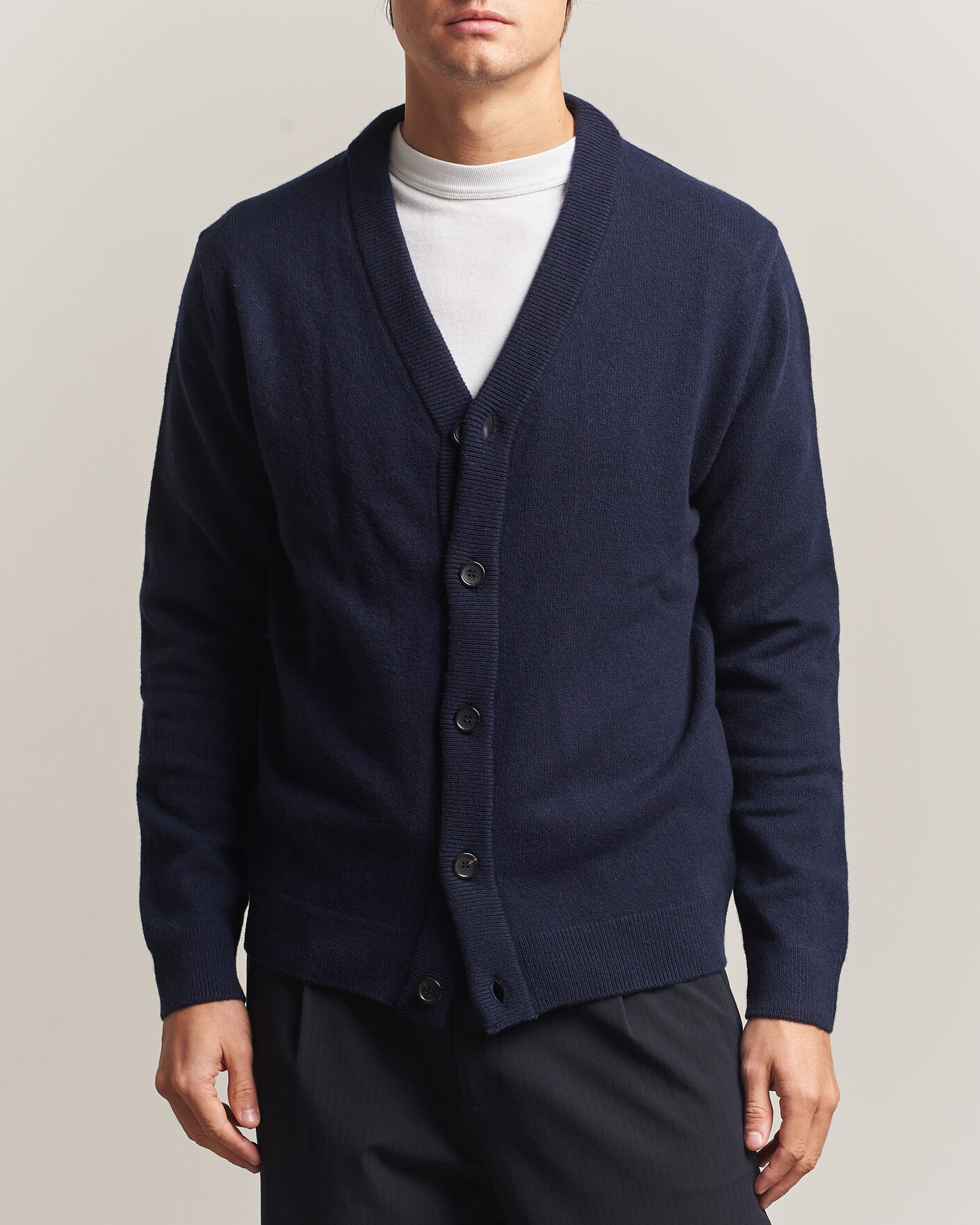 Men | Sweaters & Knitwear | PS Paul Smith | Wool Knitted Cardigan Navy