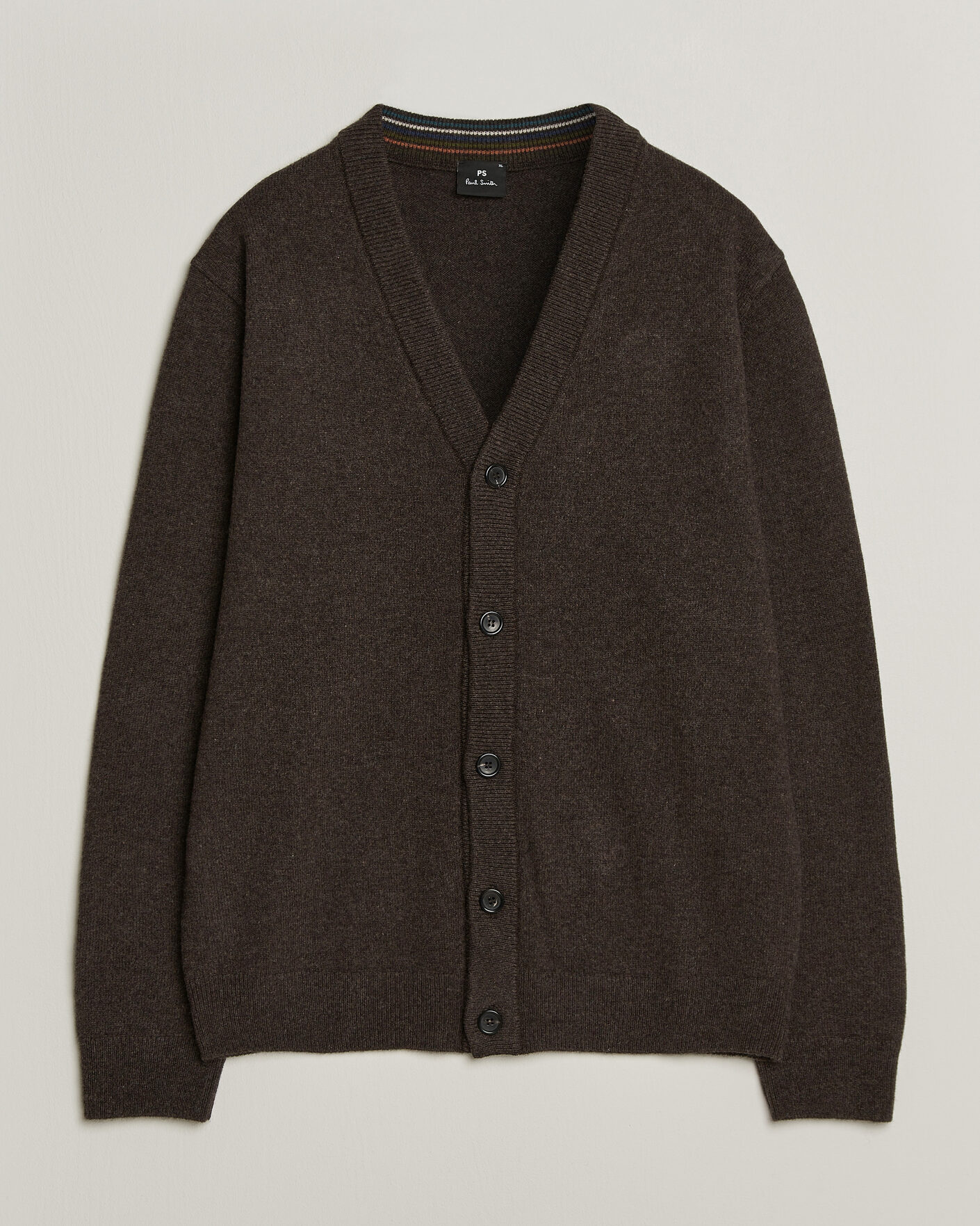 Men | Sweaters & Knitwear | PS Paul Smith | Wool Knitted Cardigan Brown