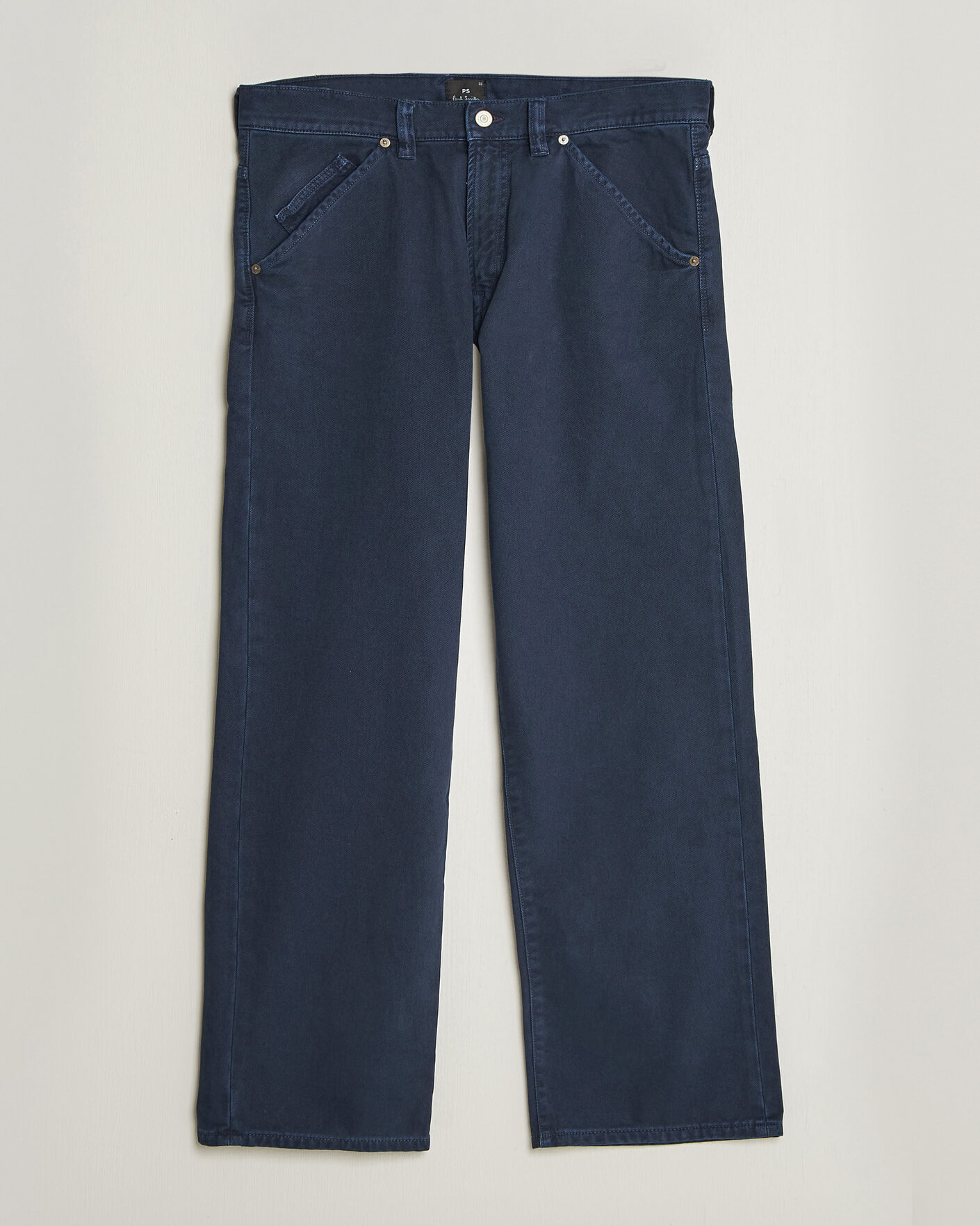 Men | Trousers | PS Paul Smith | Relaxed Fit 5-Pocket Pants Navy