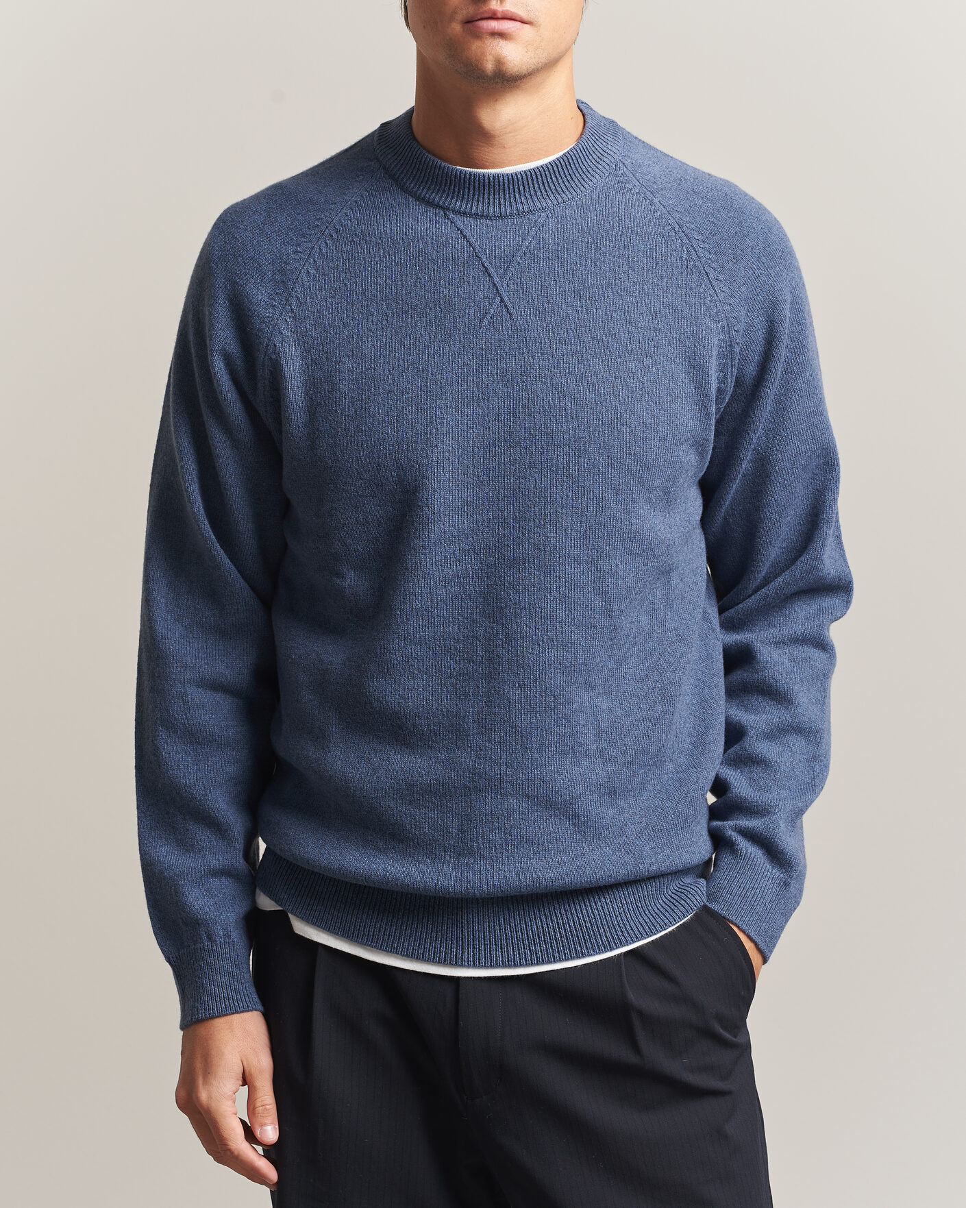 Men | Sweaters & Knitwear | PS Paul Smith | Wool Knitted Sweater Blue