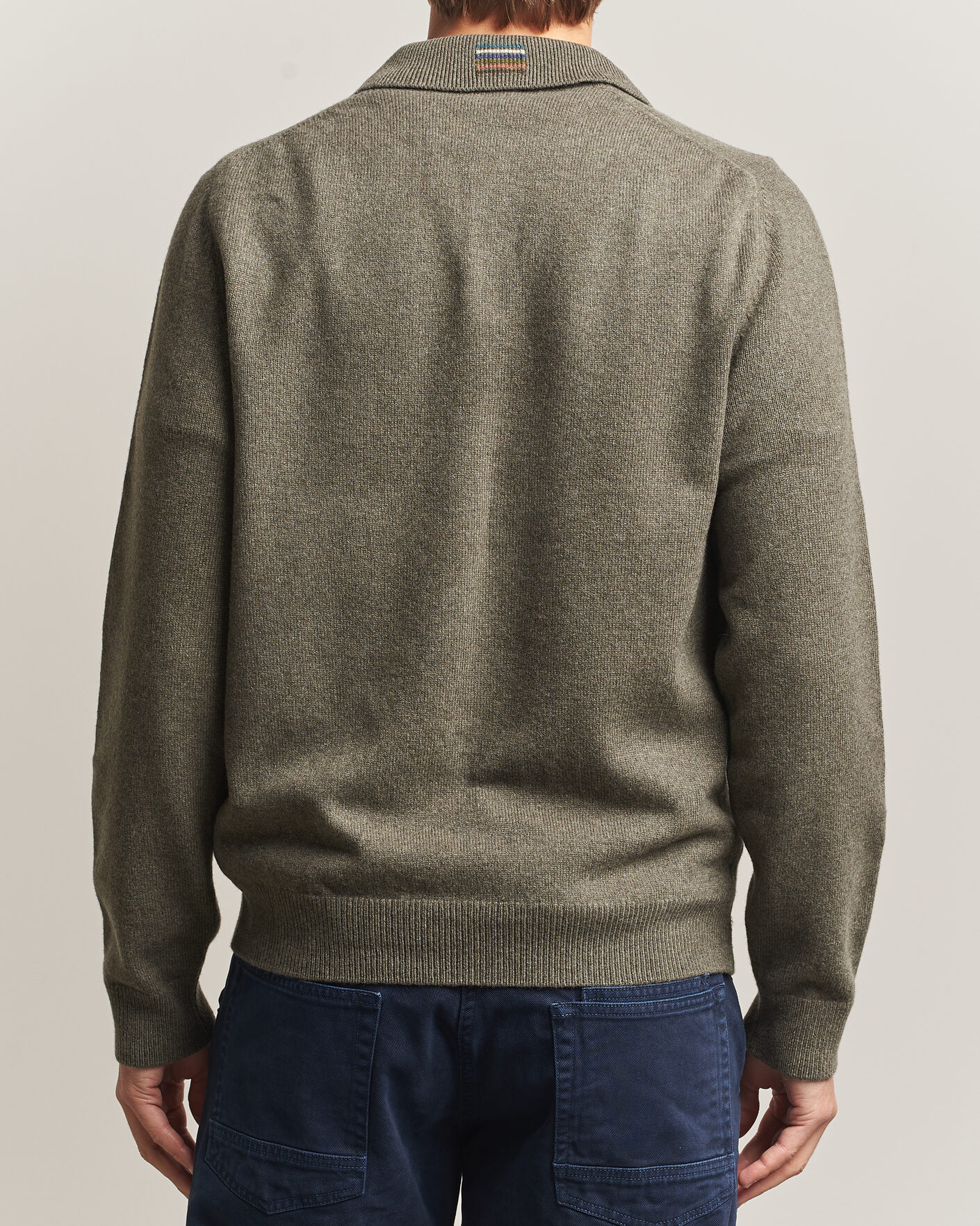 Men | Sweaters & Knitwear | PS Paul Smith | Wool Knitted Polo Green