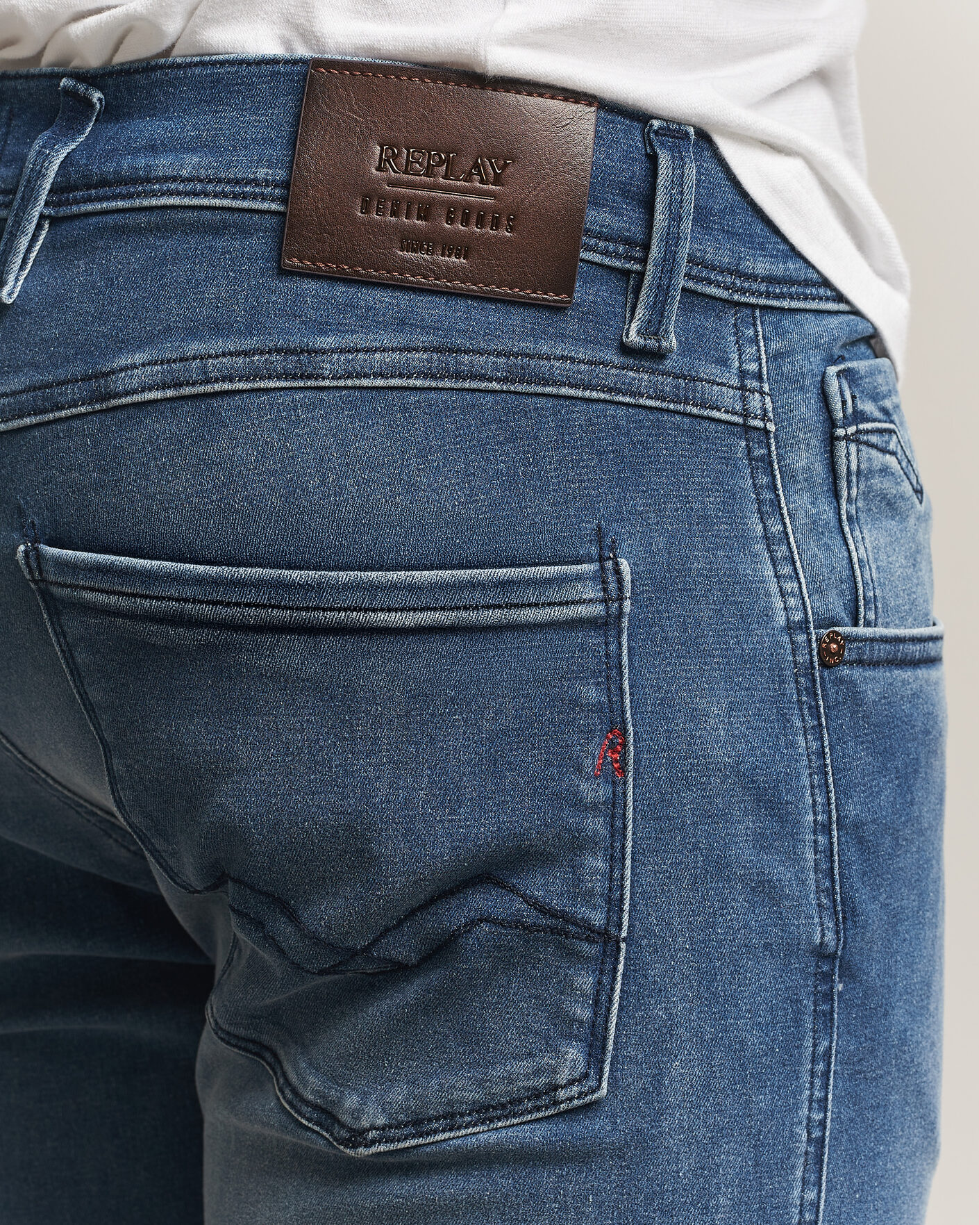 Men | Jeans | Replay | Anbass Hyperflex Jeans Dark Blue
