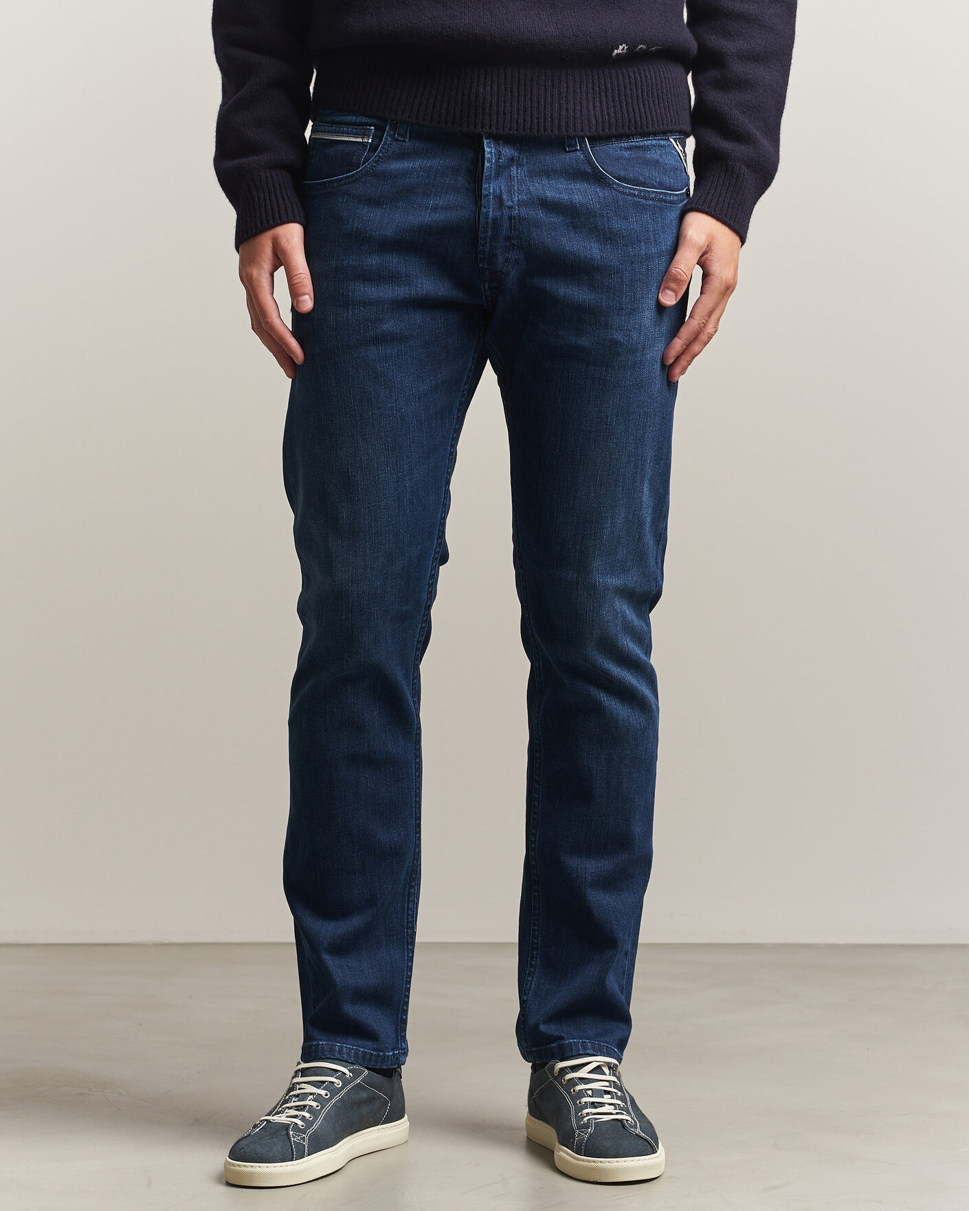 Men | Jeans | Replay | Grover Powerstretch Jeans Dark Blue