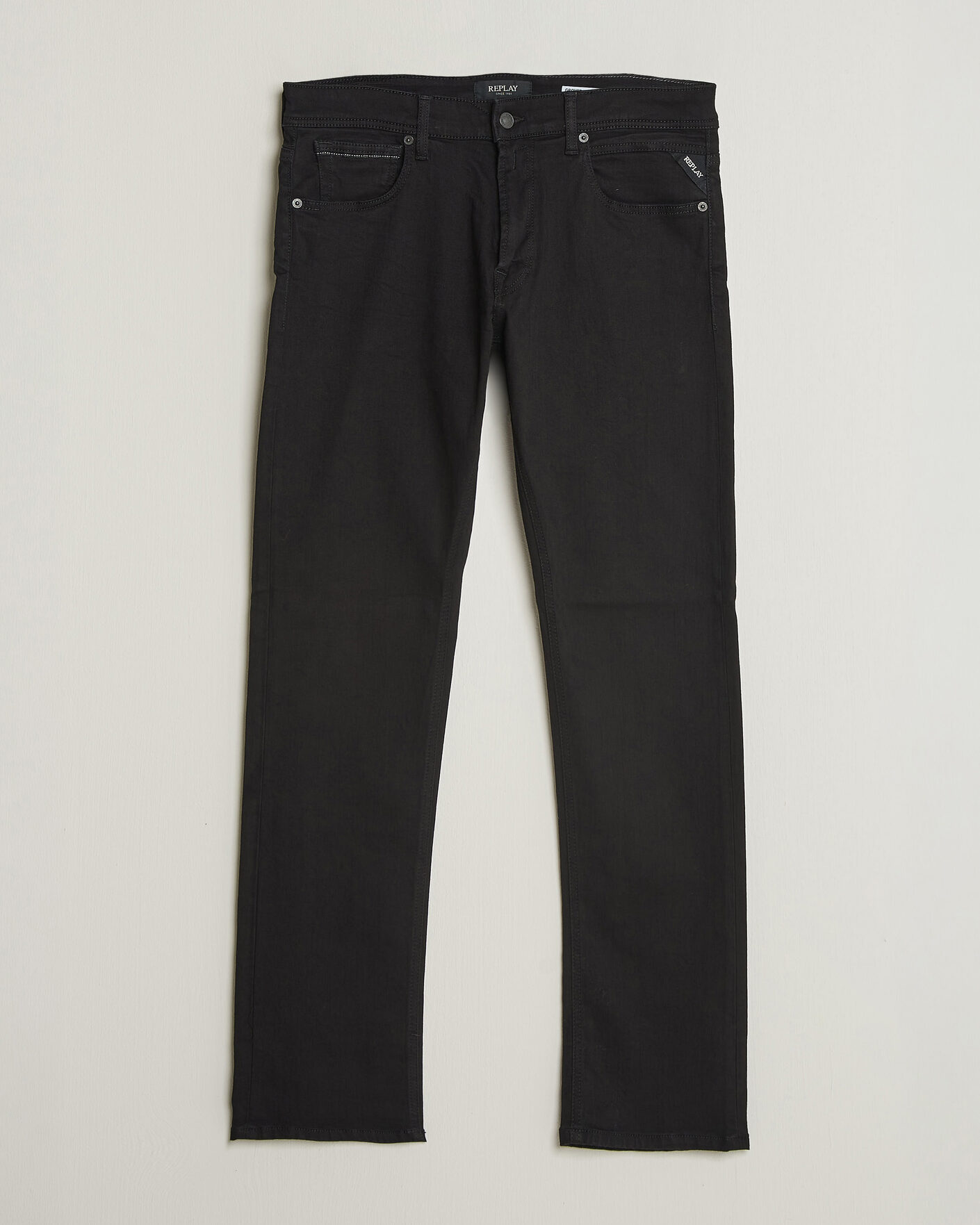 Men | Jeans | Replay | Grover Powerstretch Jeans Stay Black