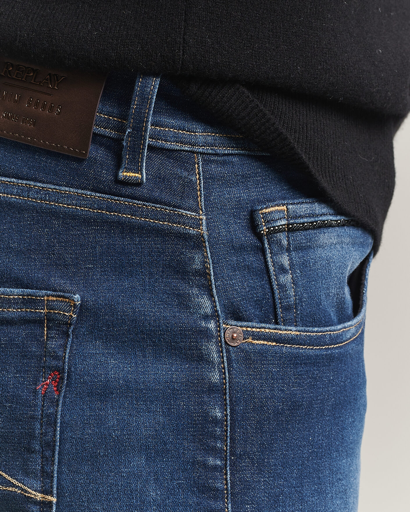 Men | Jeans | Replay | Grover Hyperflex Jeans Dark Blue
