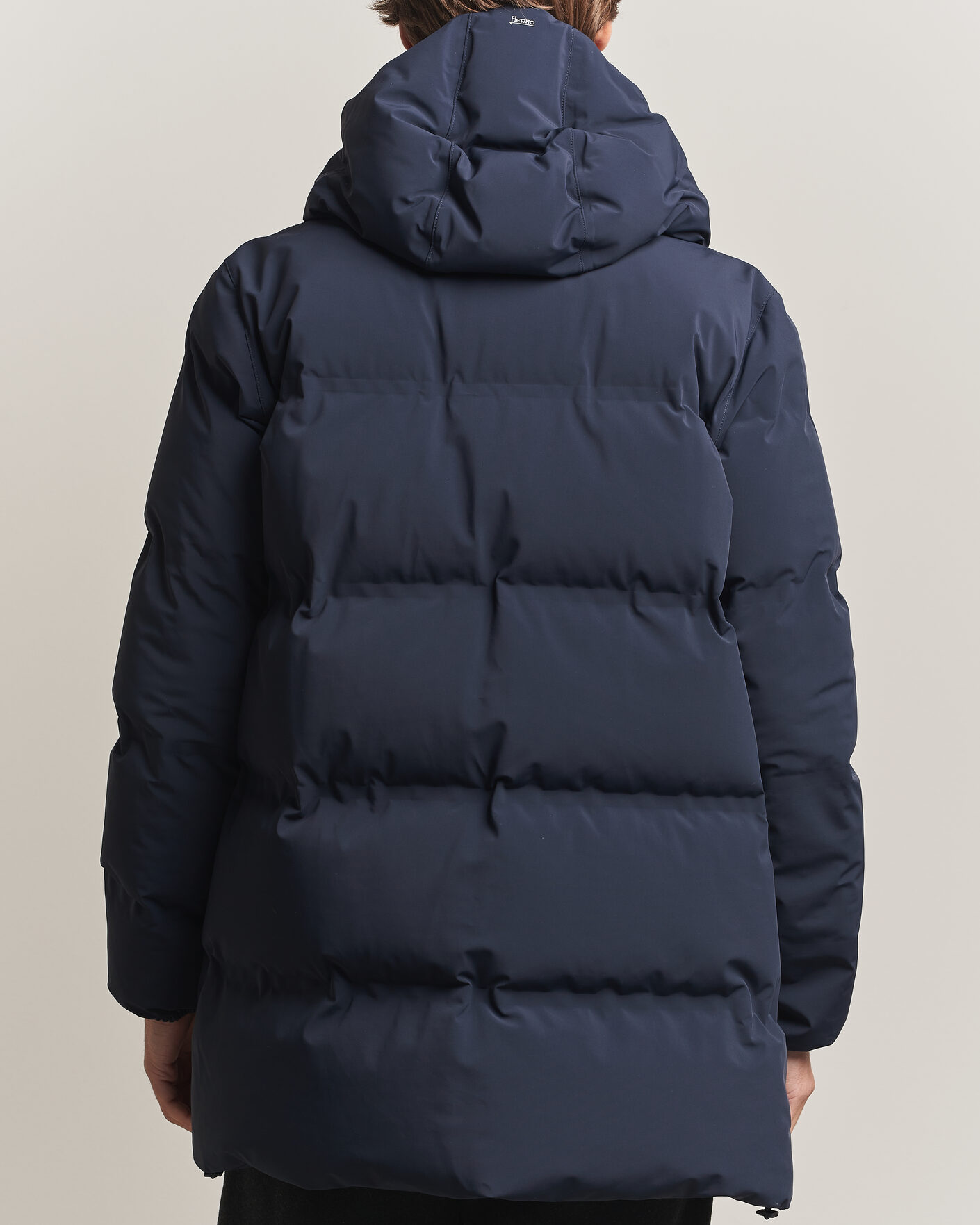 Men | Coats & Jackets | Herno | Waterproof Stretch Down Parka Navy