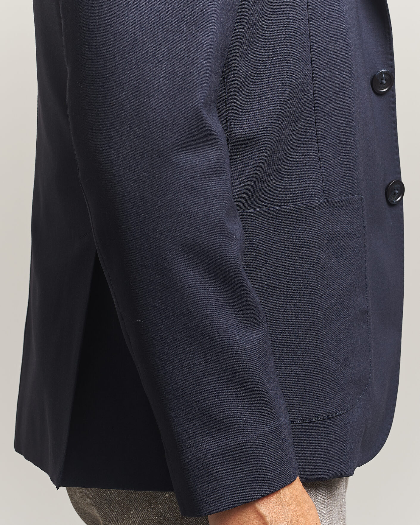 Men | Blazers | Herno | Wool Blazer Navy