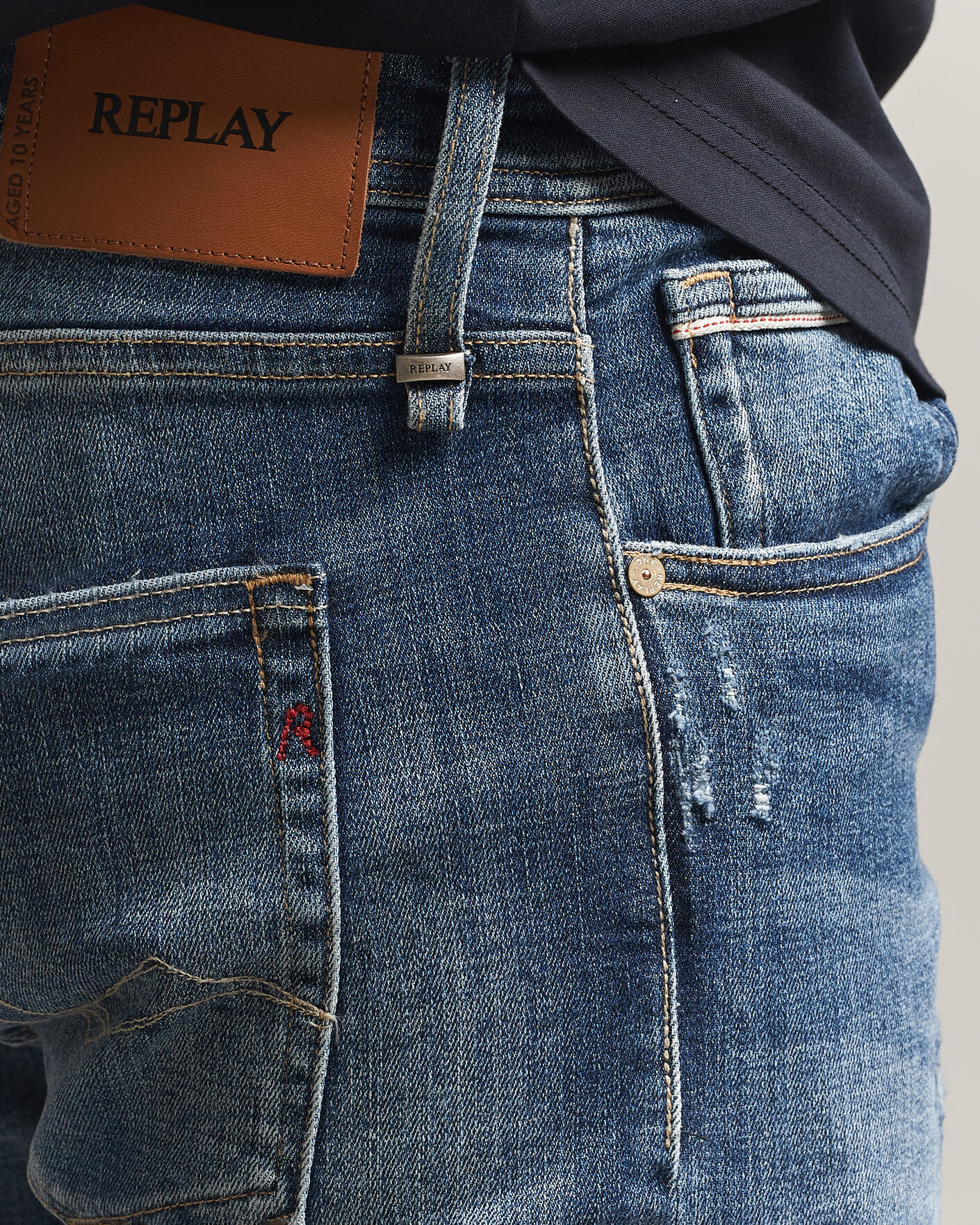 Men | Jeans | Replay | Grover 10 Years Wash Jeans Light Blue