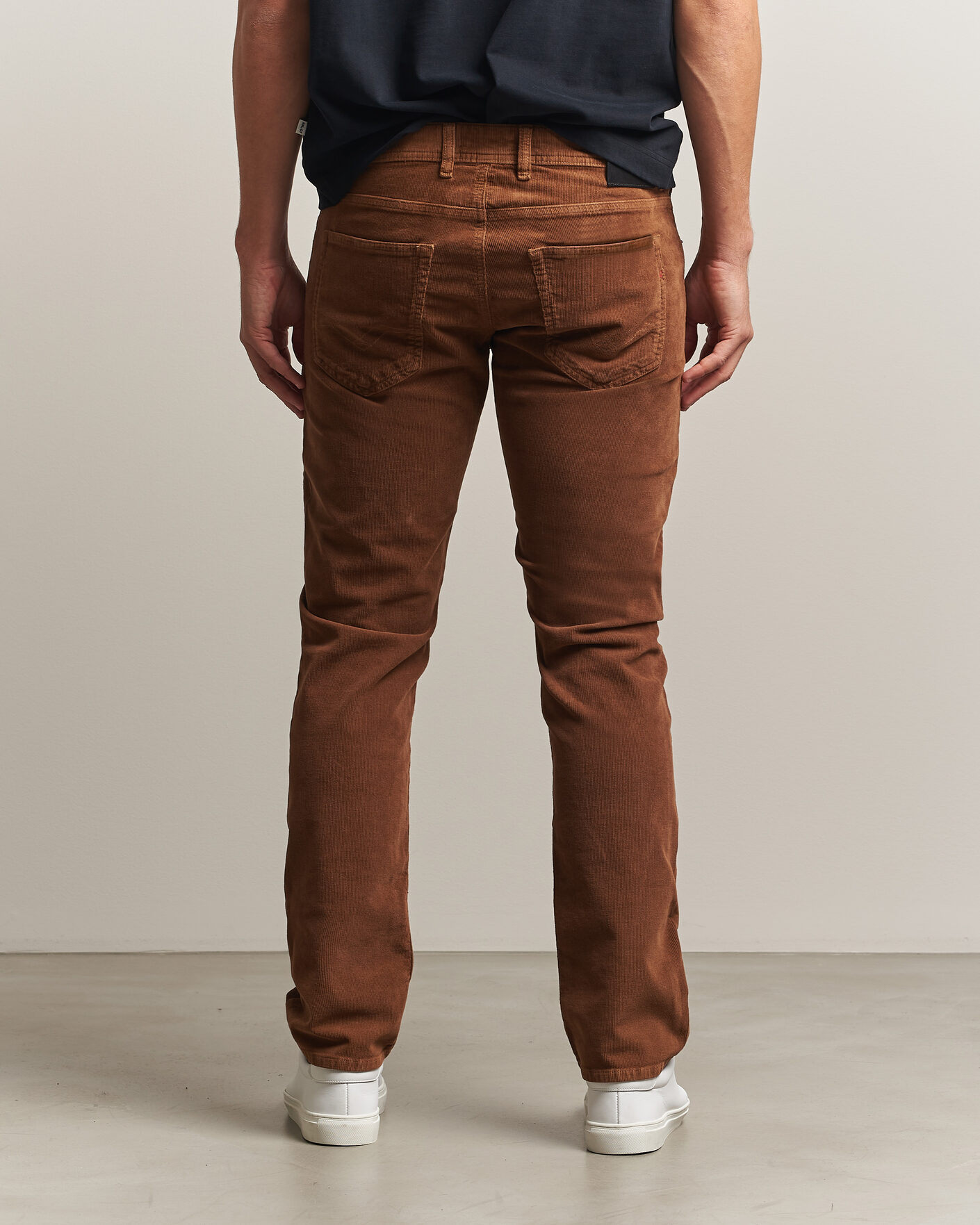 Men | Trousers | Replay | Grover Corduroy 5-Pocket Pants Toffee Brown