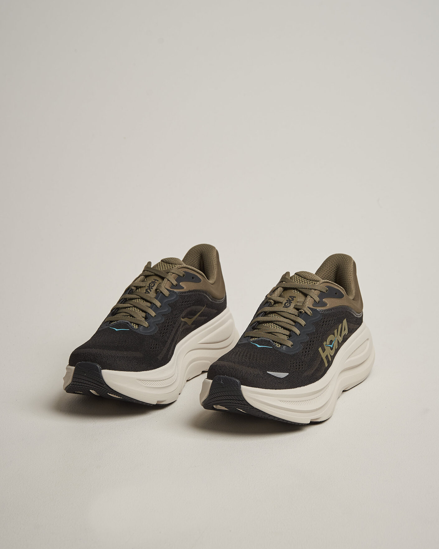 Men | Running shoes | Hoka | Bondi 9 Black/River Rock
